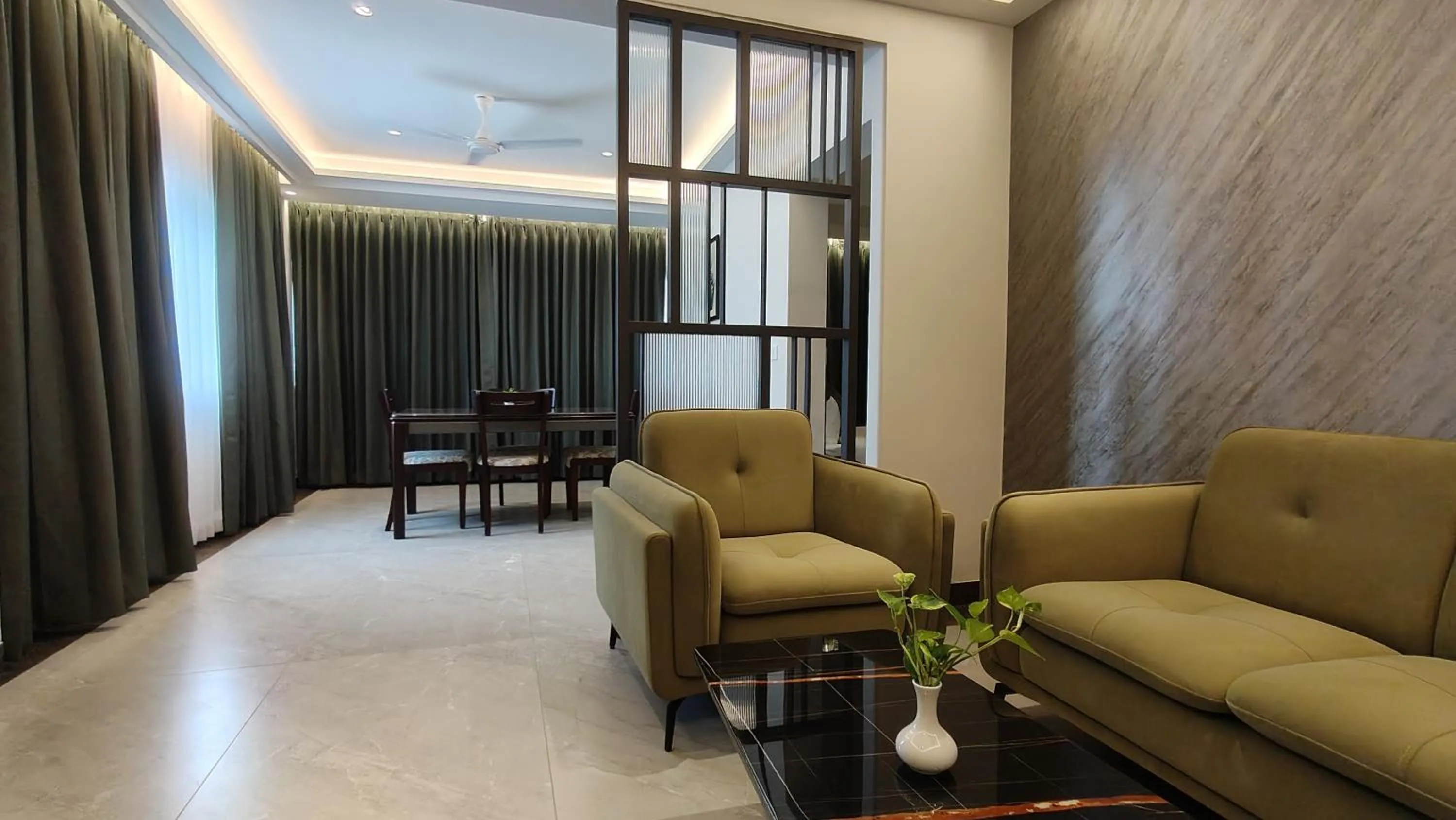 Seating area in Abad Fort