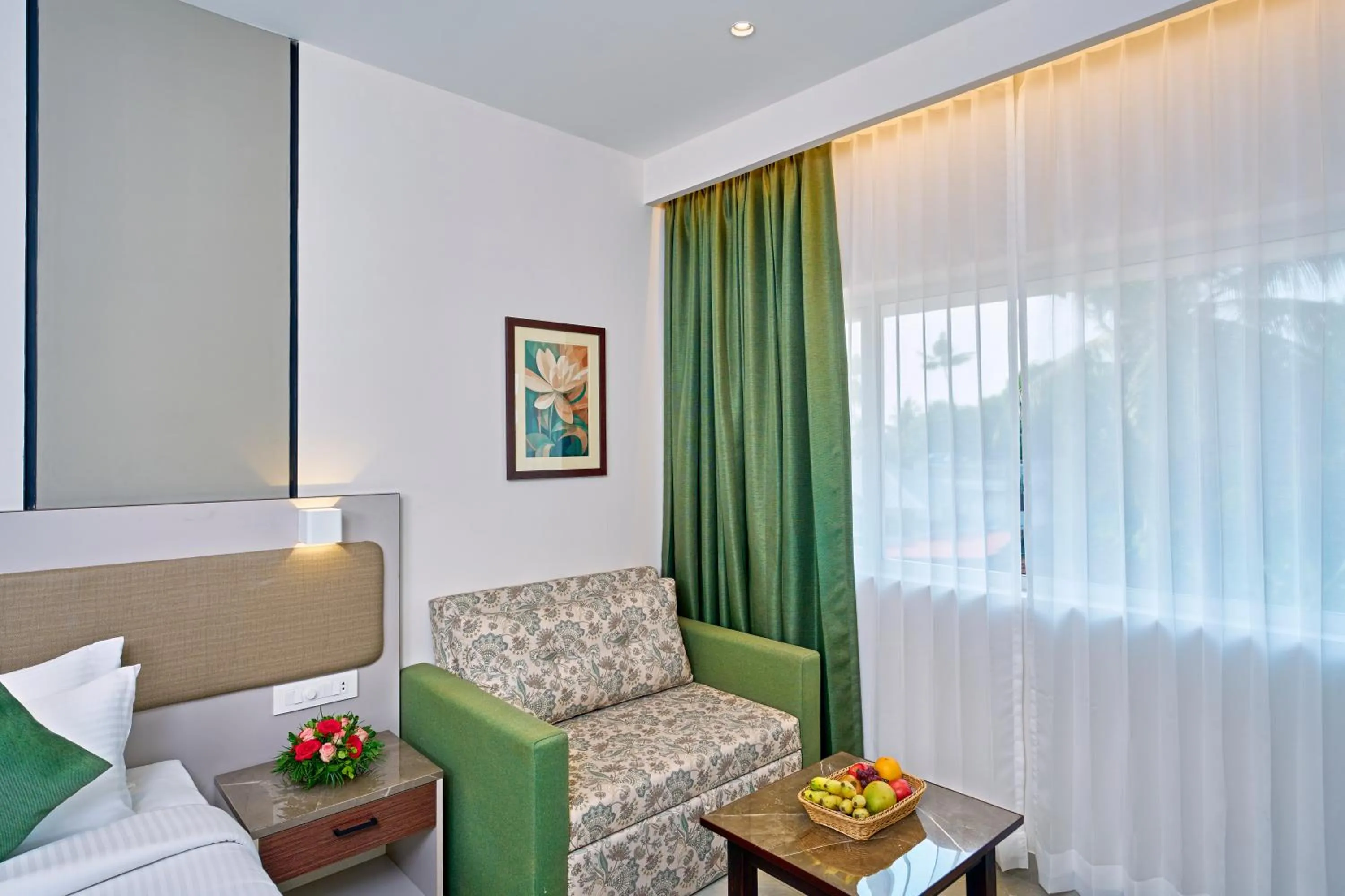 Bedroom, Bed in Abad Fort