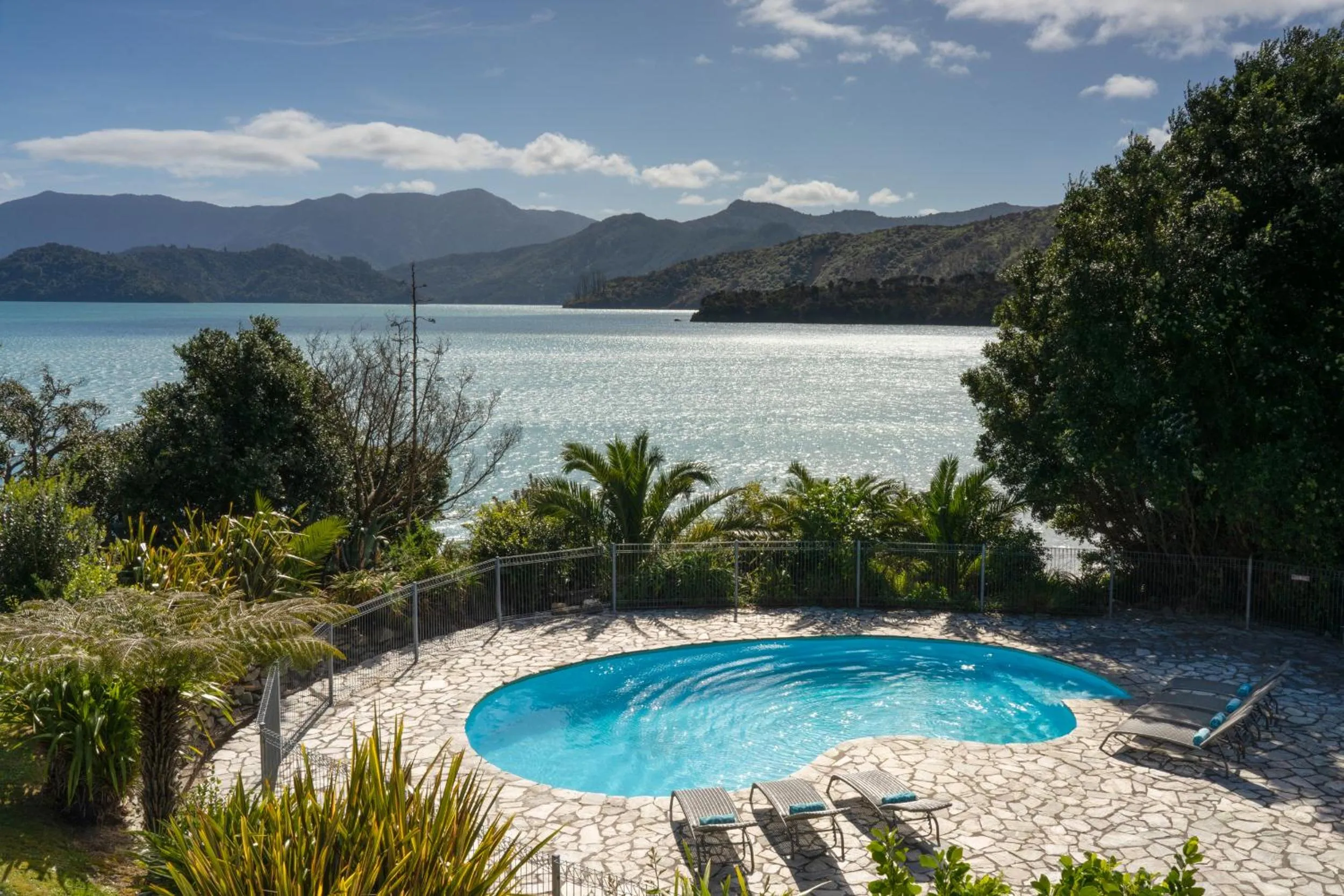 Swimming pool in The Portage Resort