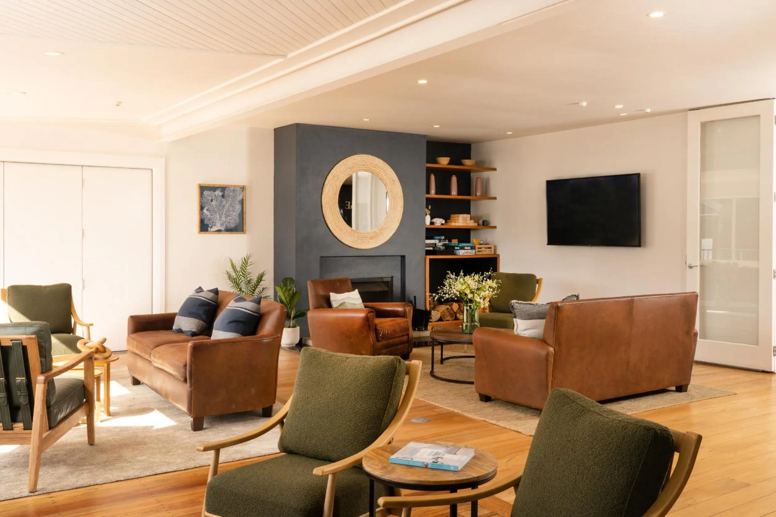 Living room in The Portage Resort