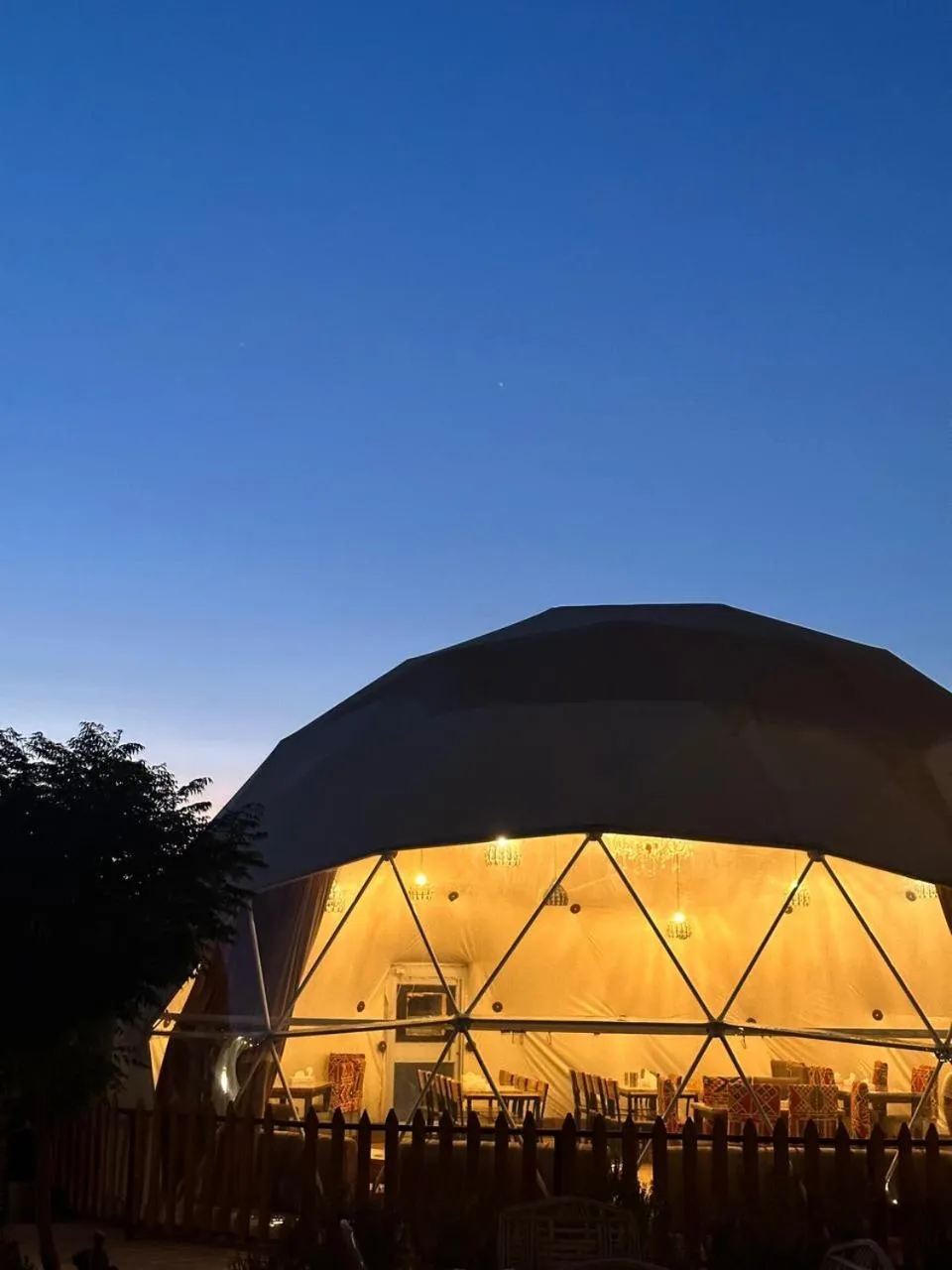 Dinner in Hasan Zawaideh Camp