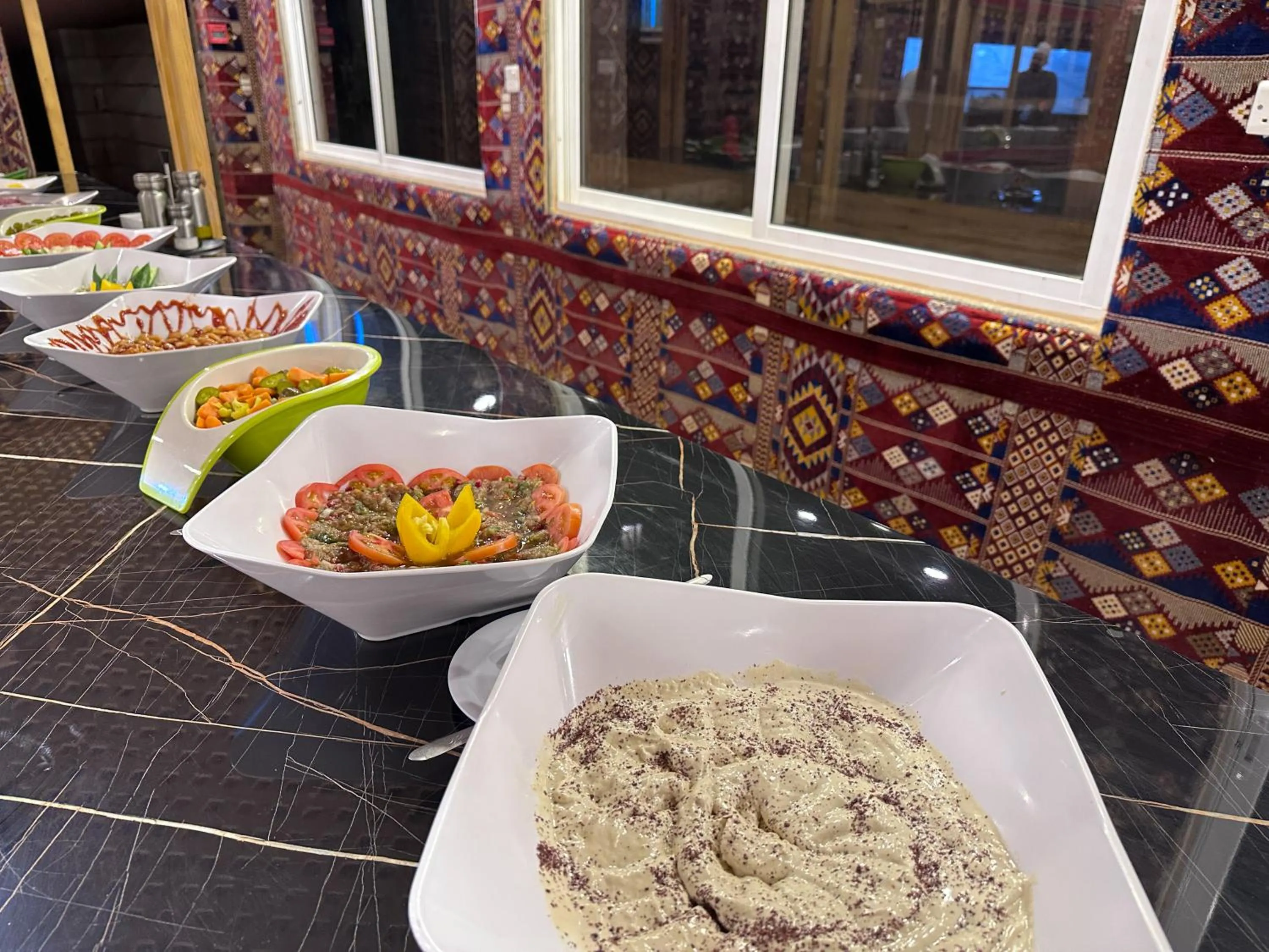 Food in Hasan Zawaideh Camp