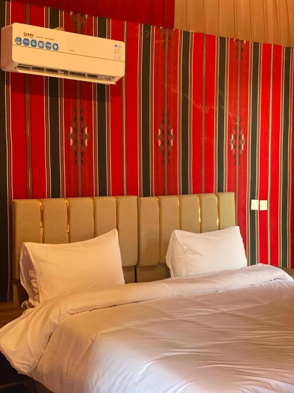 Bed in Hasan Zawaideh Camp