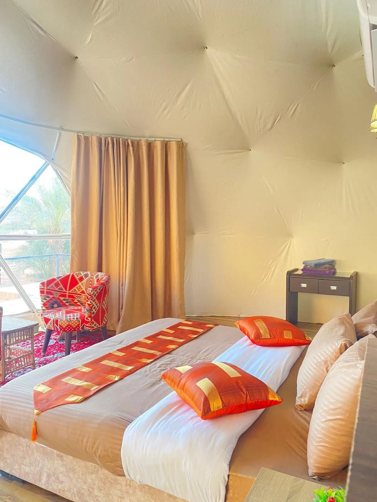 Bed in Hasan Zawaideh Camp