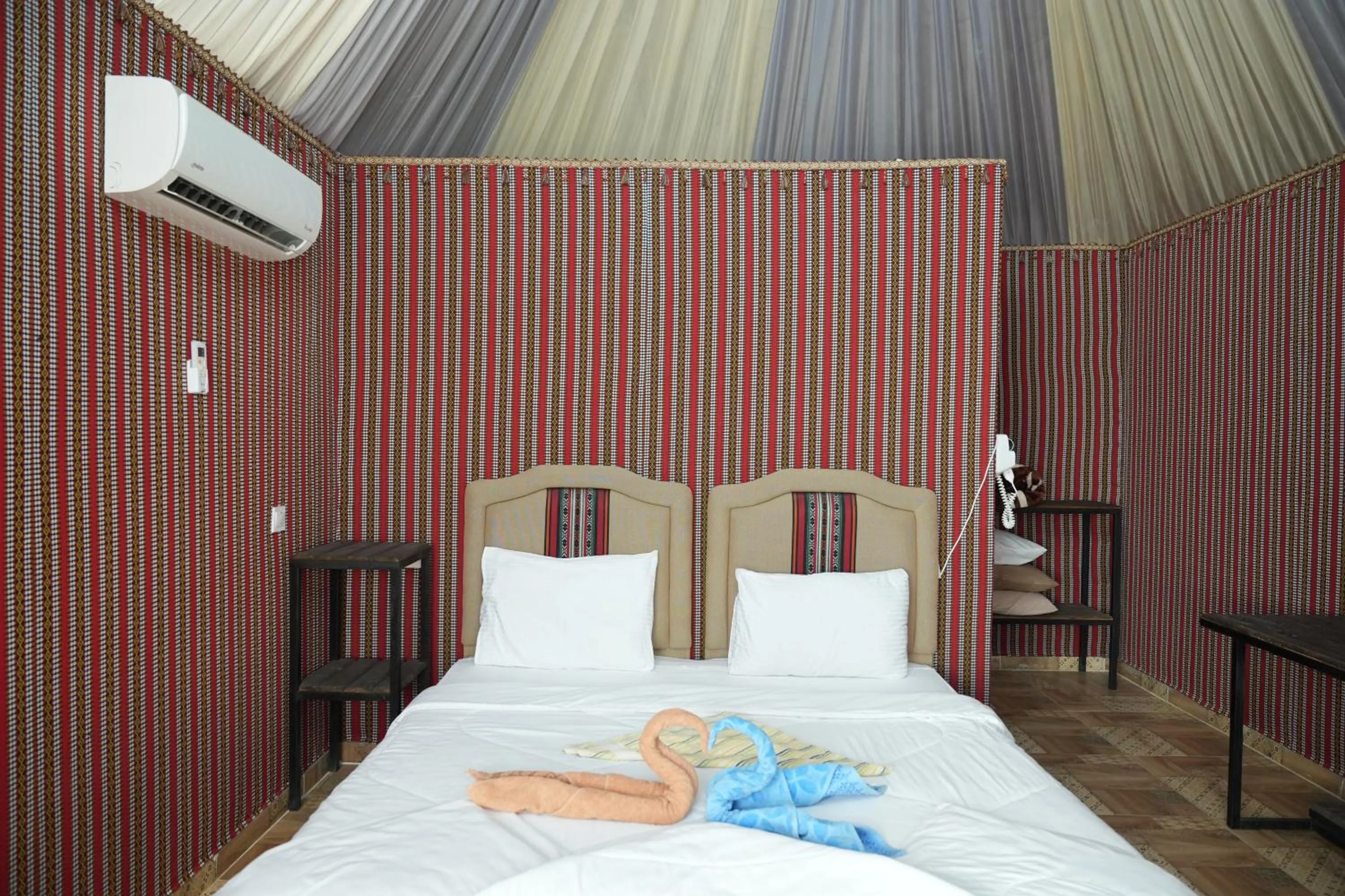 Bed in Hasan Zawaideh Camp