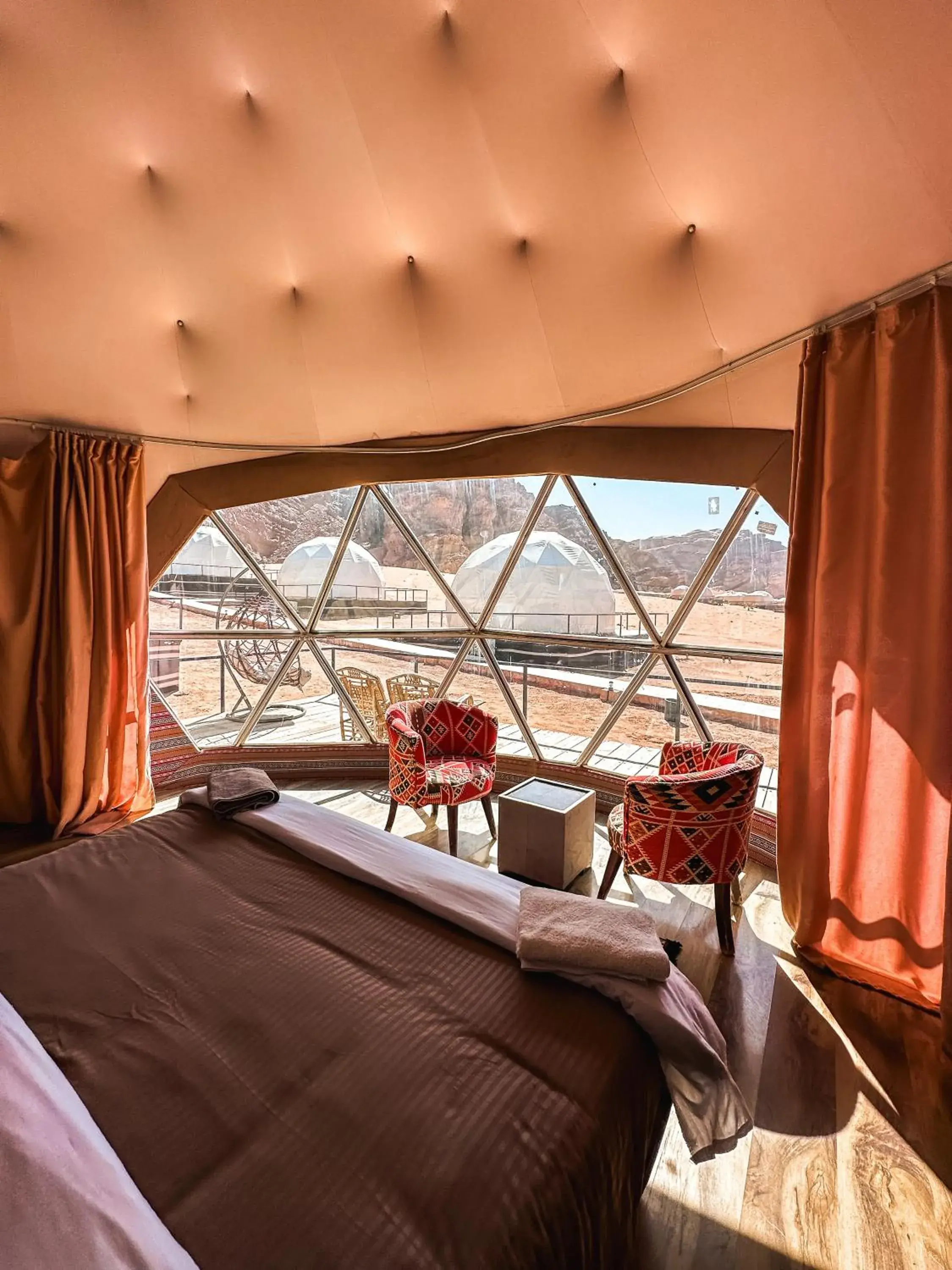 View (from property/room), Bed in Hasan Zawaideh Camp View (from property/room), Bed in Hasan Zawaideh Camp