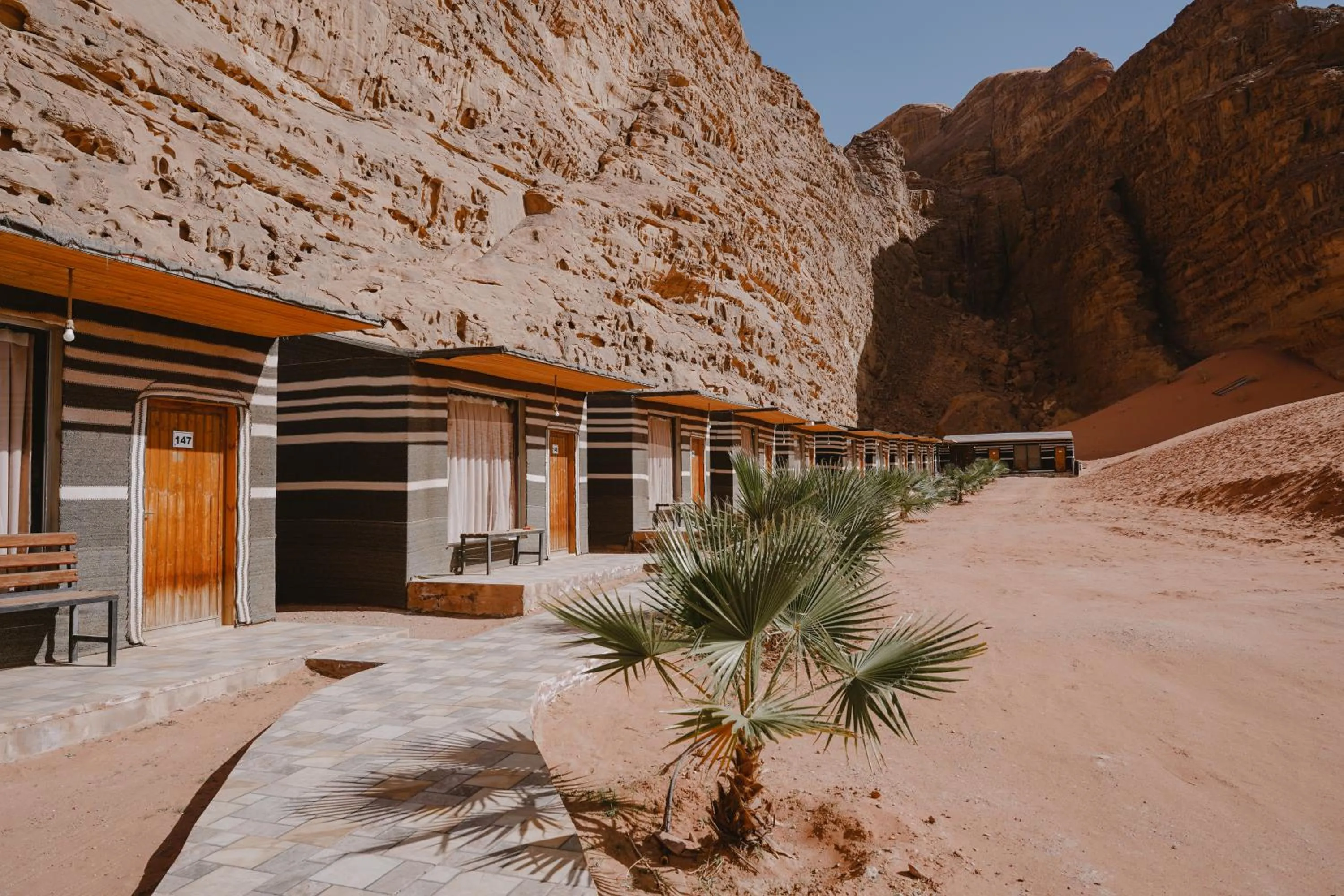 Mountain view in Hasan Zawaideh Camp