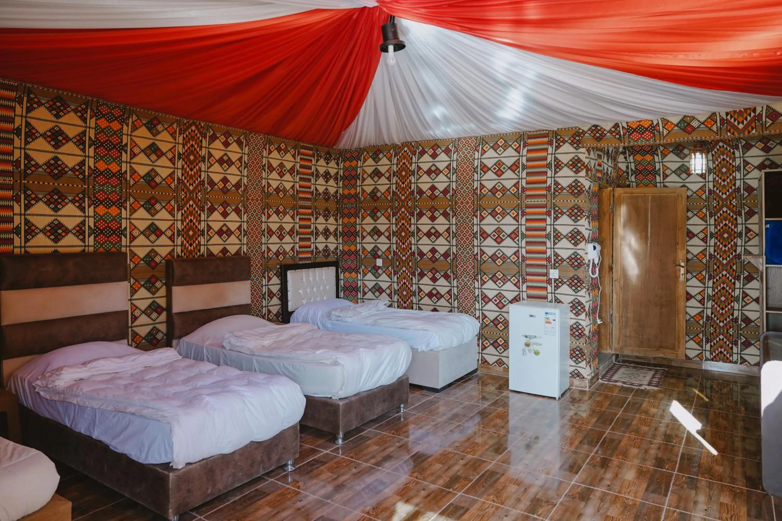 Bed in Hasan Zawaideh Camp