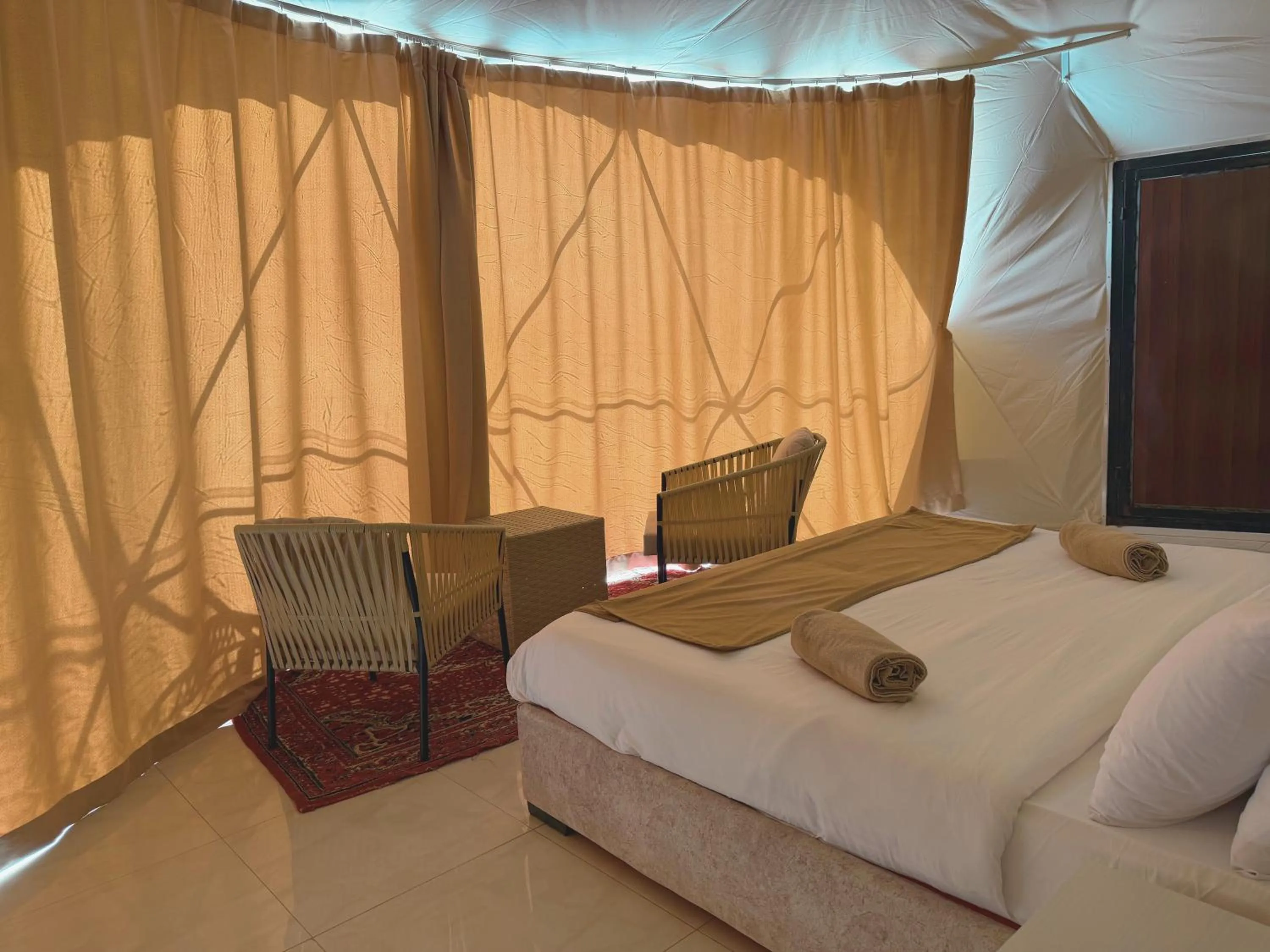 Bed in Hasan Zawaideh Camp