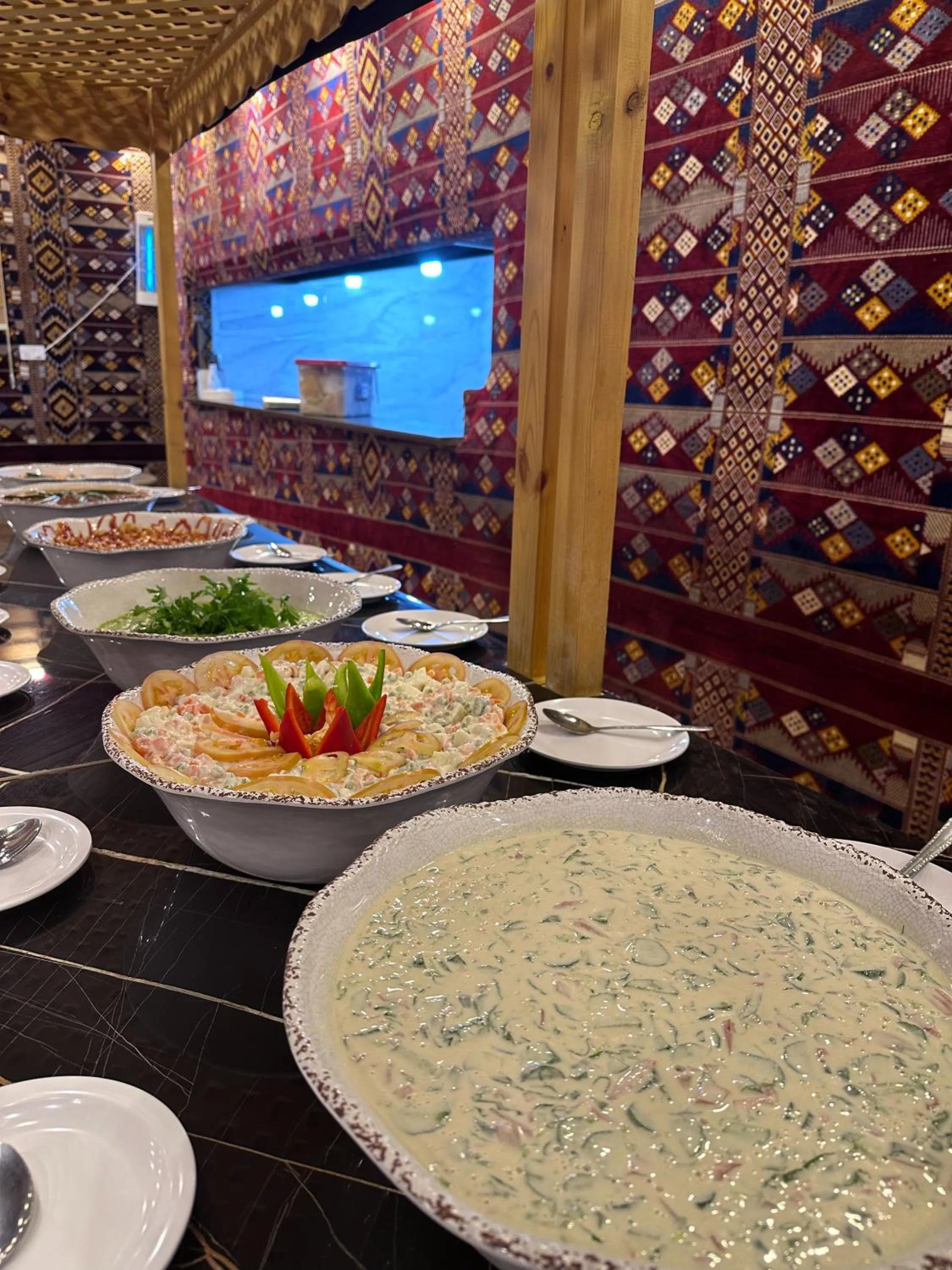 Food and drinks in Hasan Zawaideh Camp
