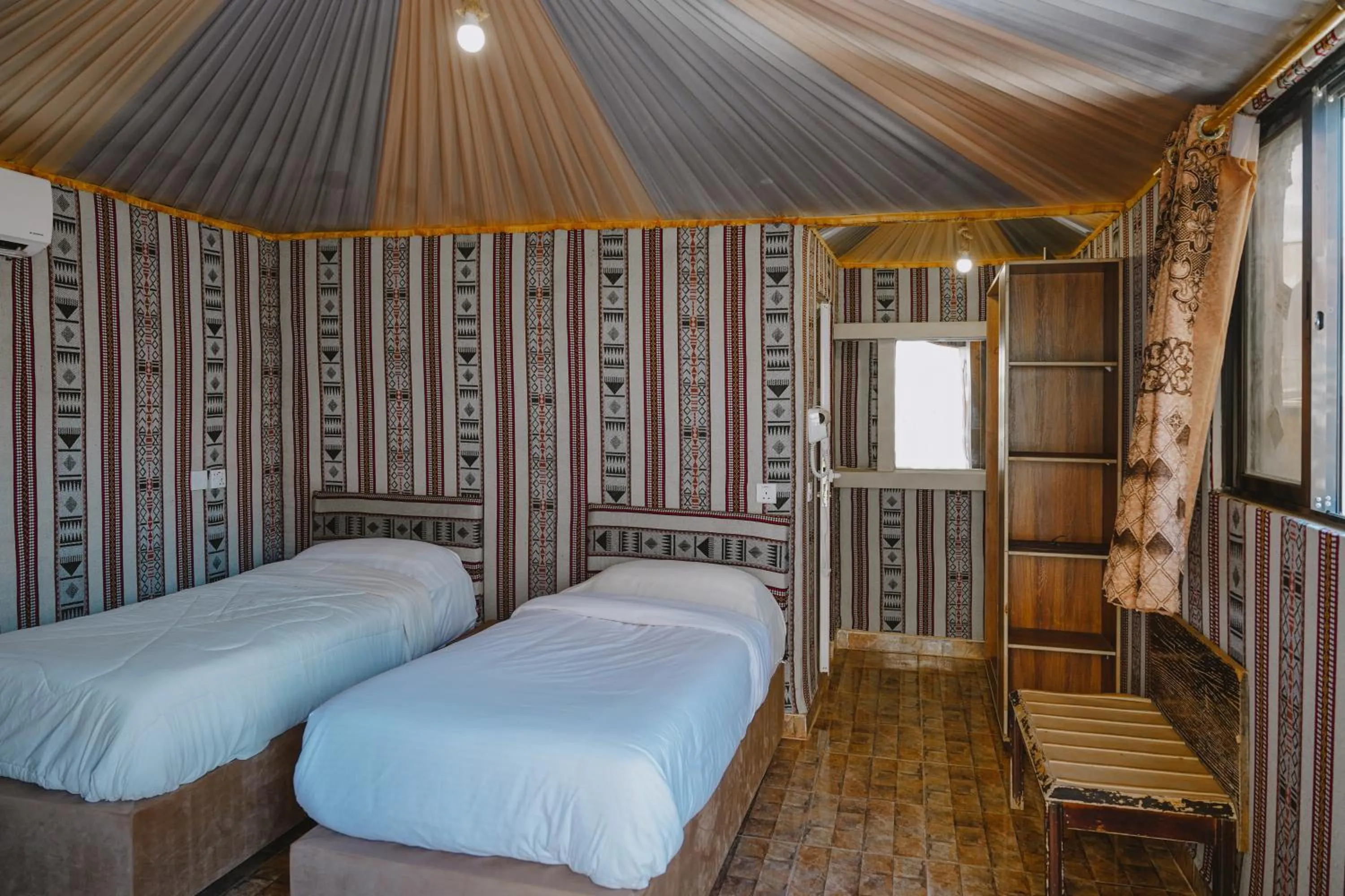 Bed in Hasan Zawaideh Camp