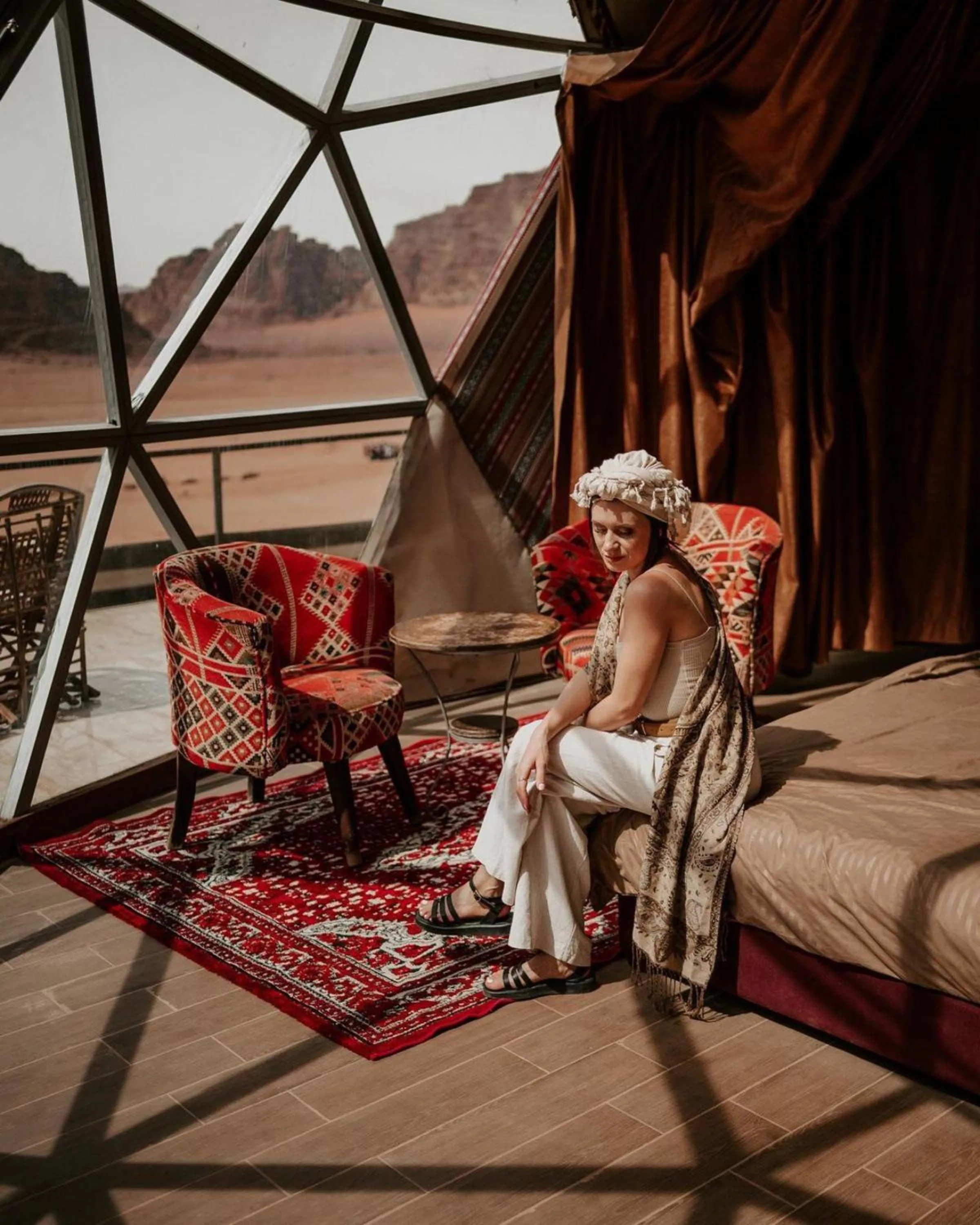 Bedroom in Hasan Zawaideh Camp