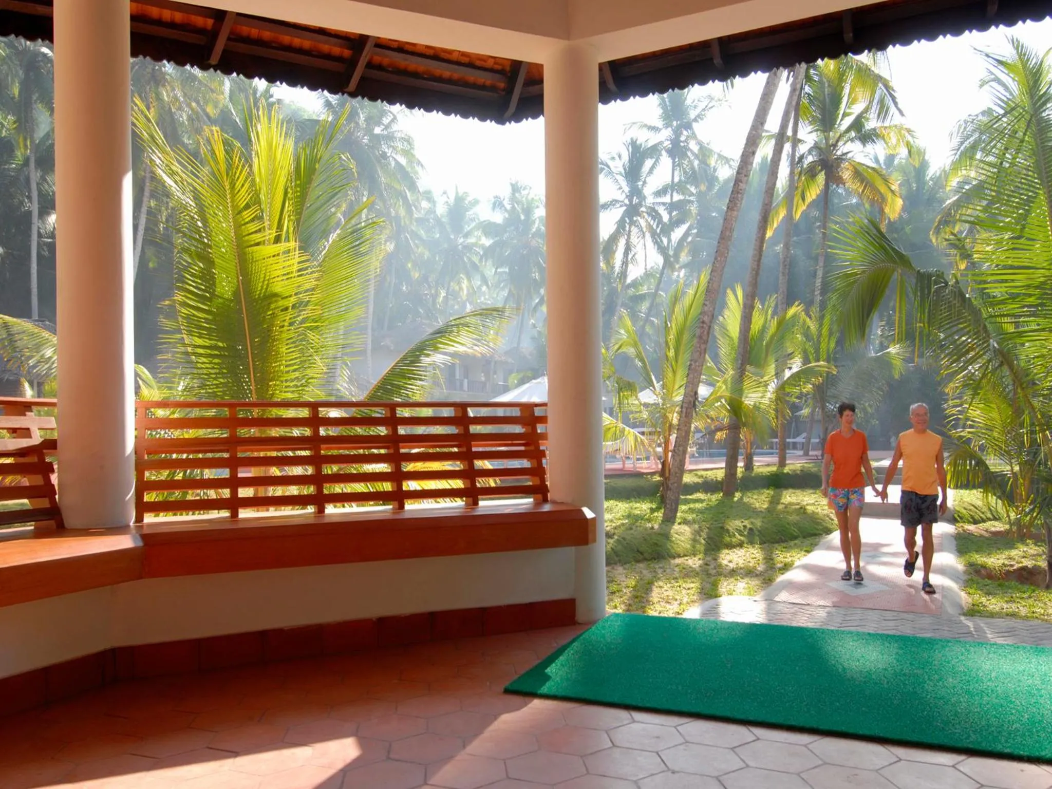 Day in Abad Harmonia Ayurvedic Beach Resort