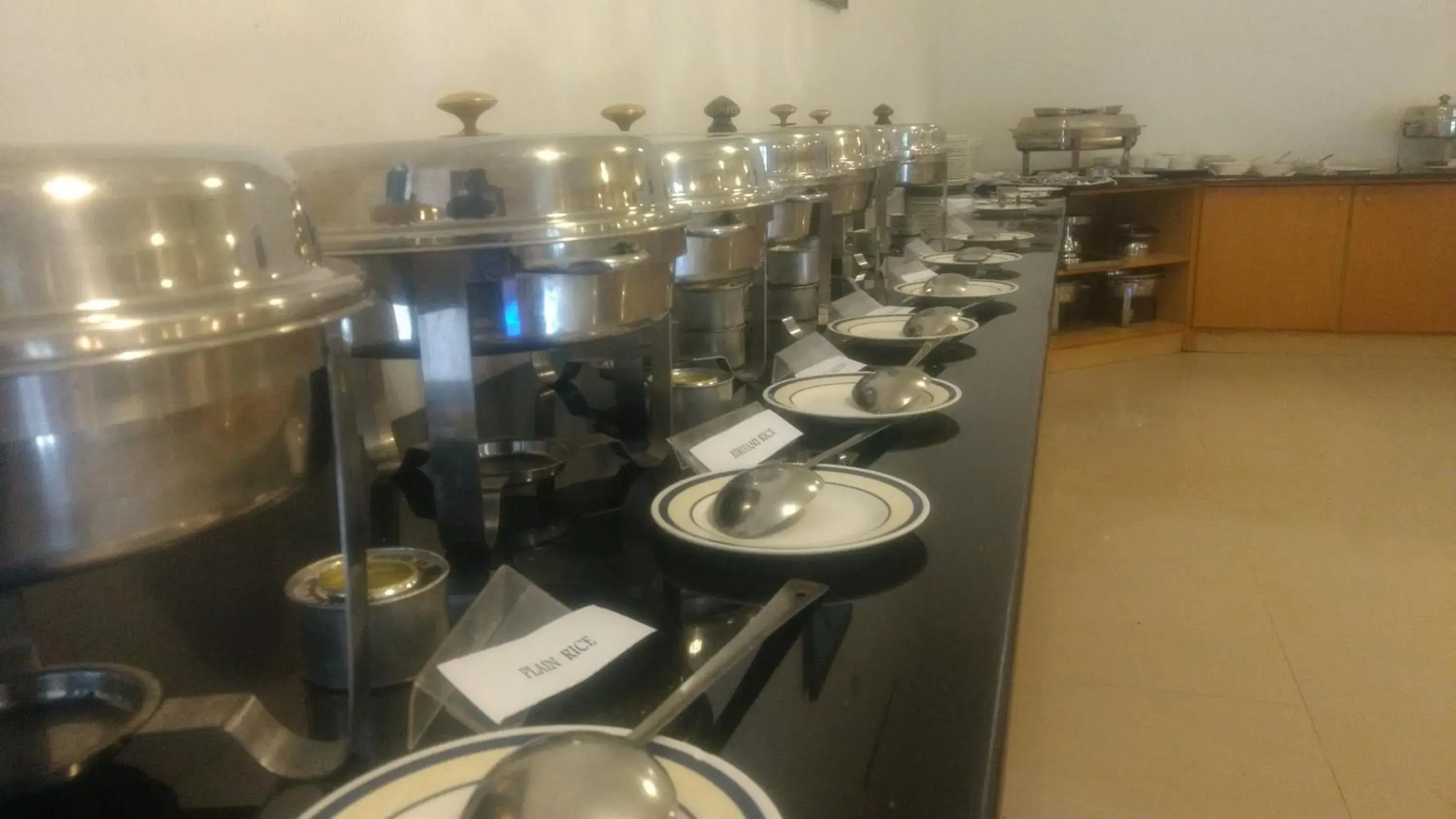 Buffet breakfast in Abad Harmonia Ayurvedic Beach Resort Buffet breakfast in Abad Harmonia Ayurvedic Beach Resort