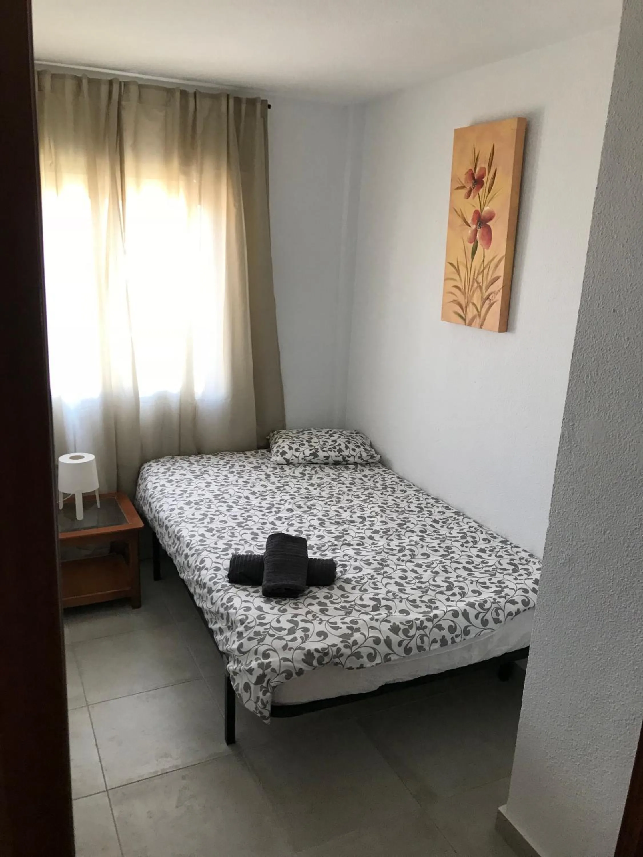 Bedroom, Bed in Apartamento Eucalipto