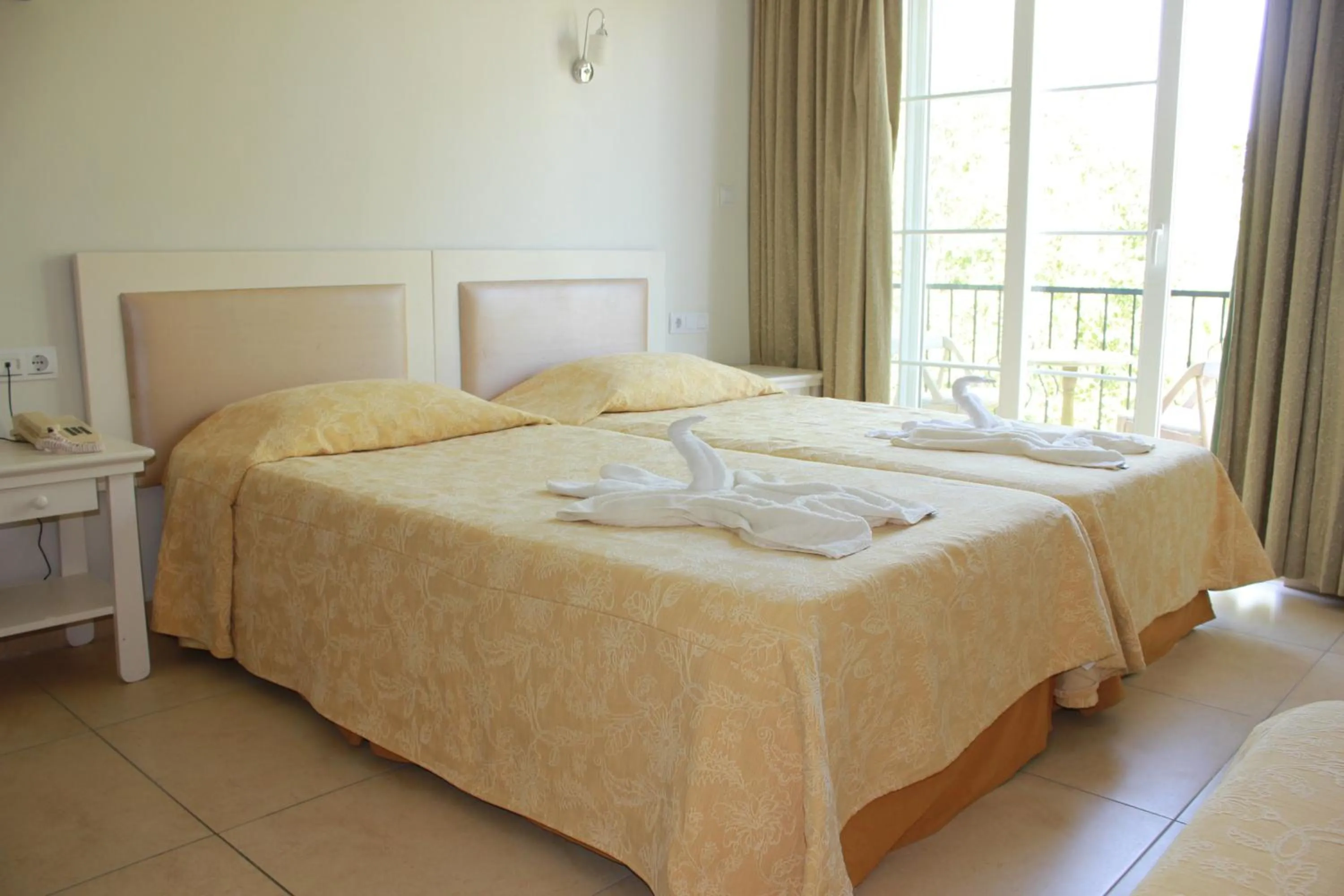 Decorative detail, Bed in Hotel Vanilla