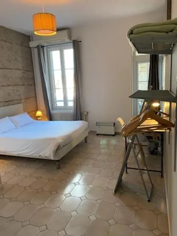 Bed in Relais des Iles chambres d'hôtes