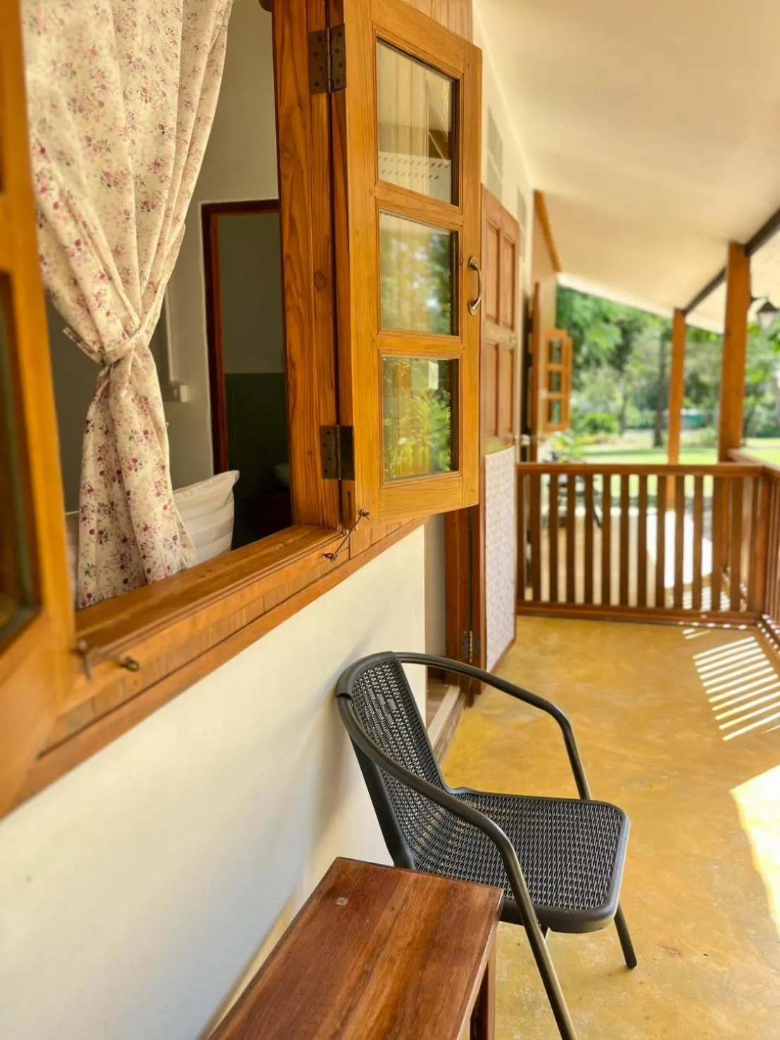 Balcony/Terrace in Pai Flora Resort