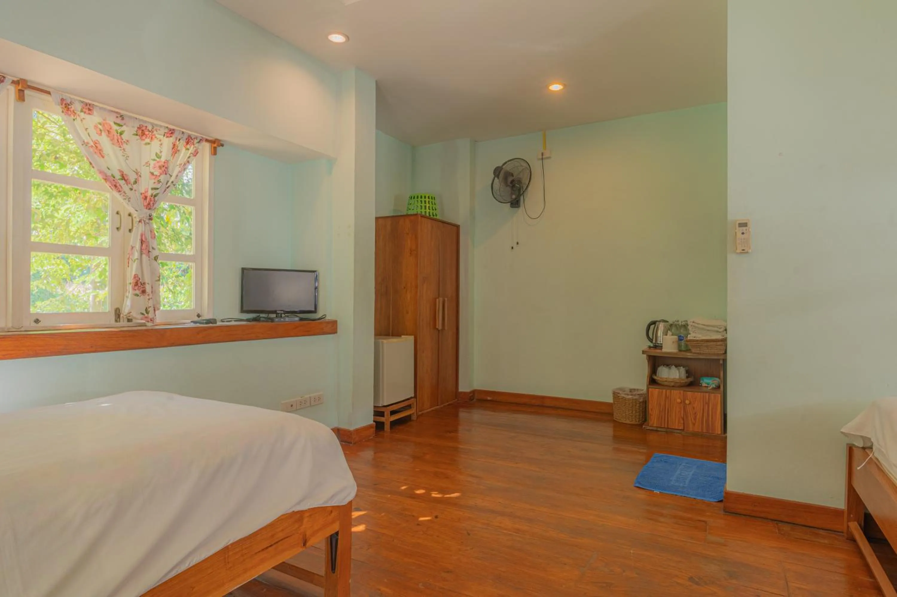 Bedroom, Bed in Pai Flora Resort