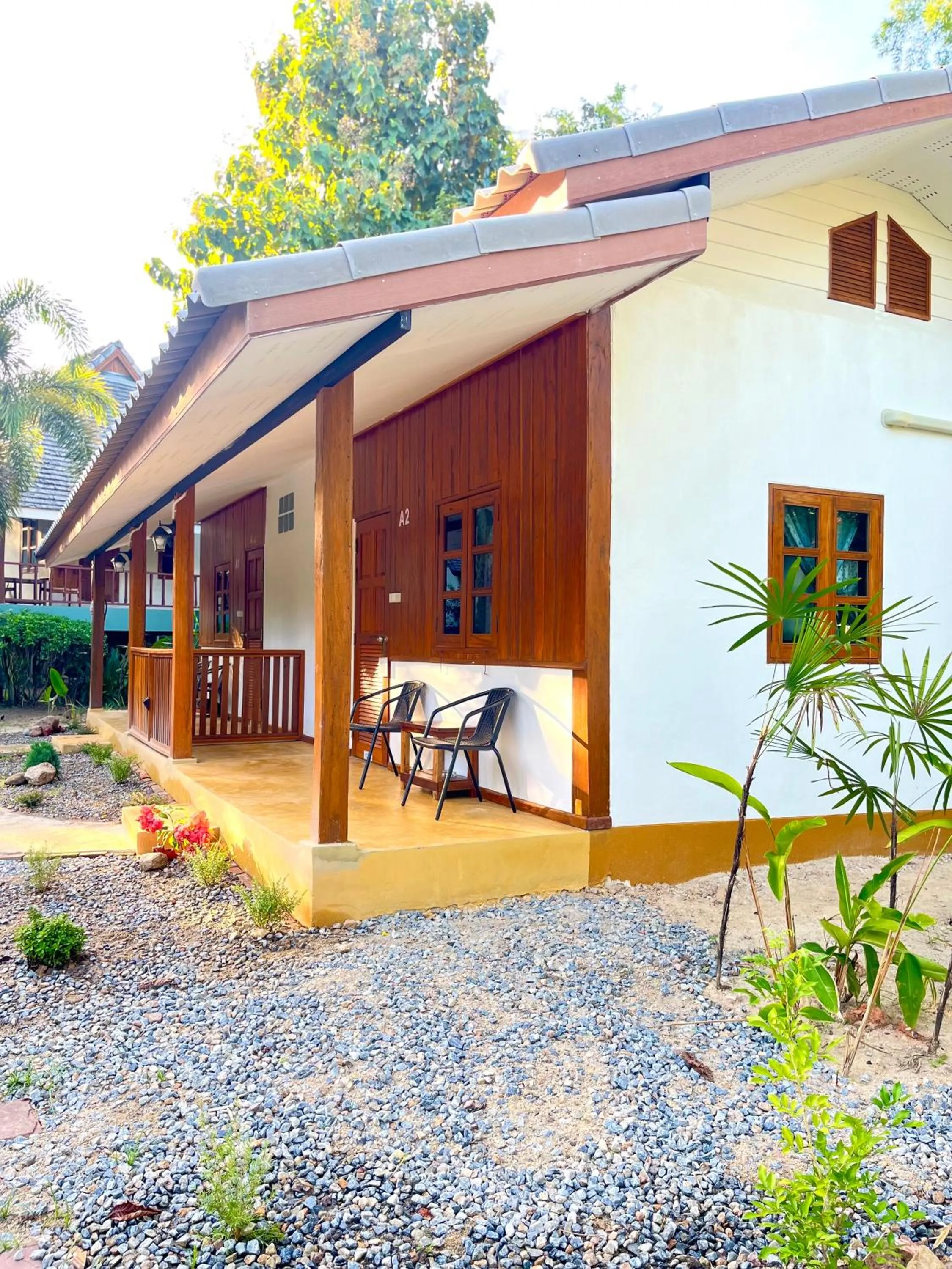 Property building in Pai Flora Resort
