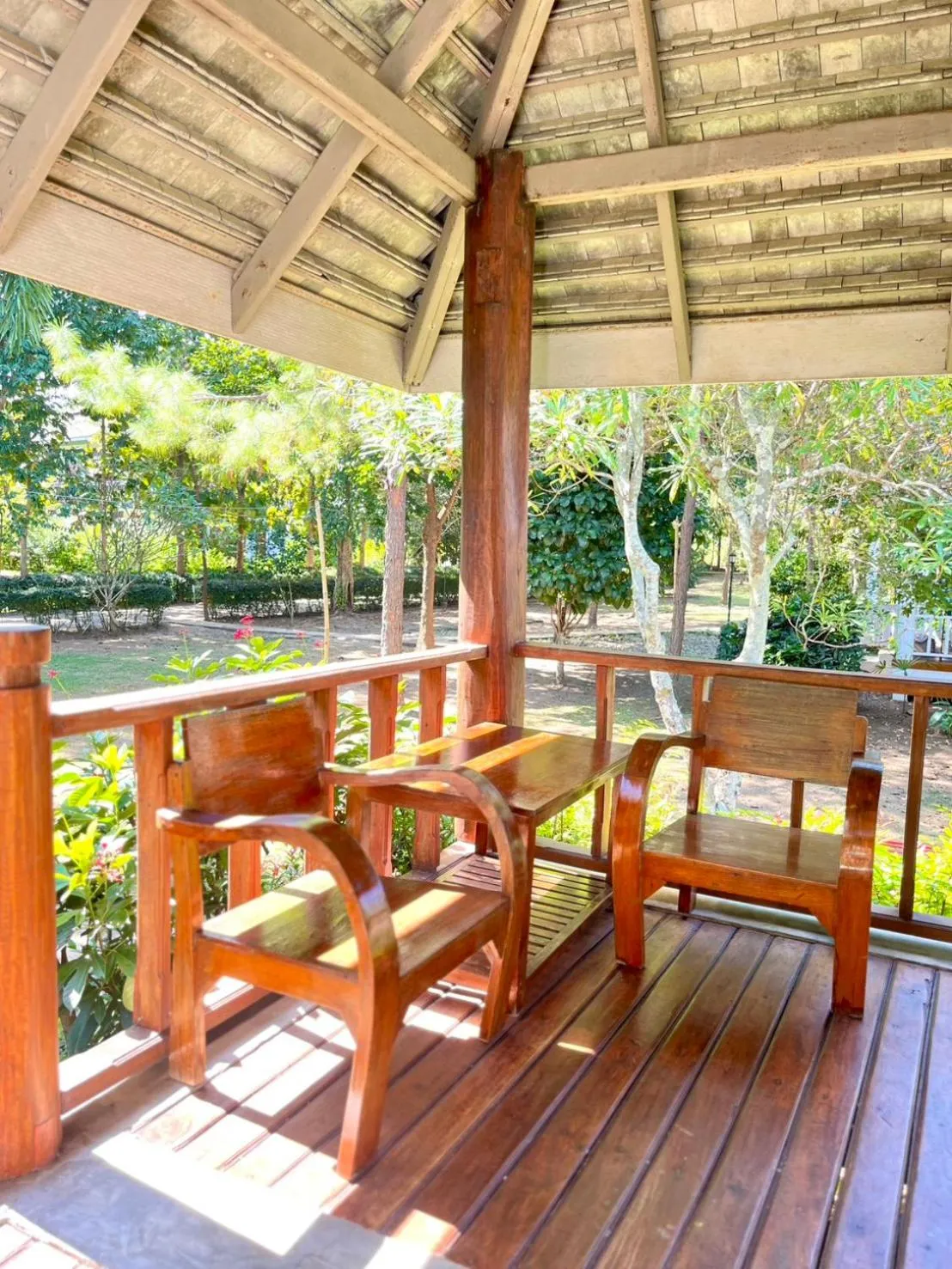 Balcony/Terrace in Pai Flora Resort