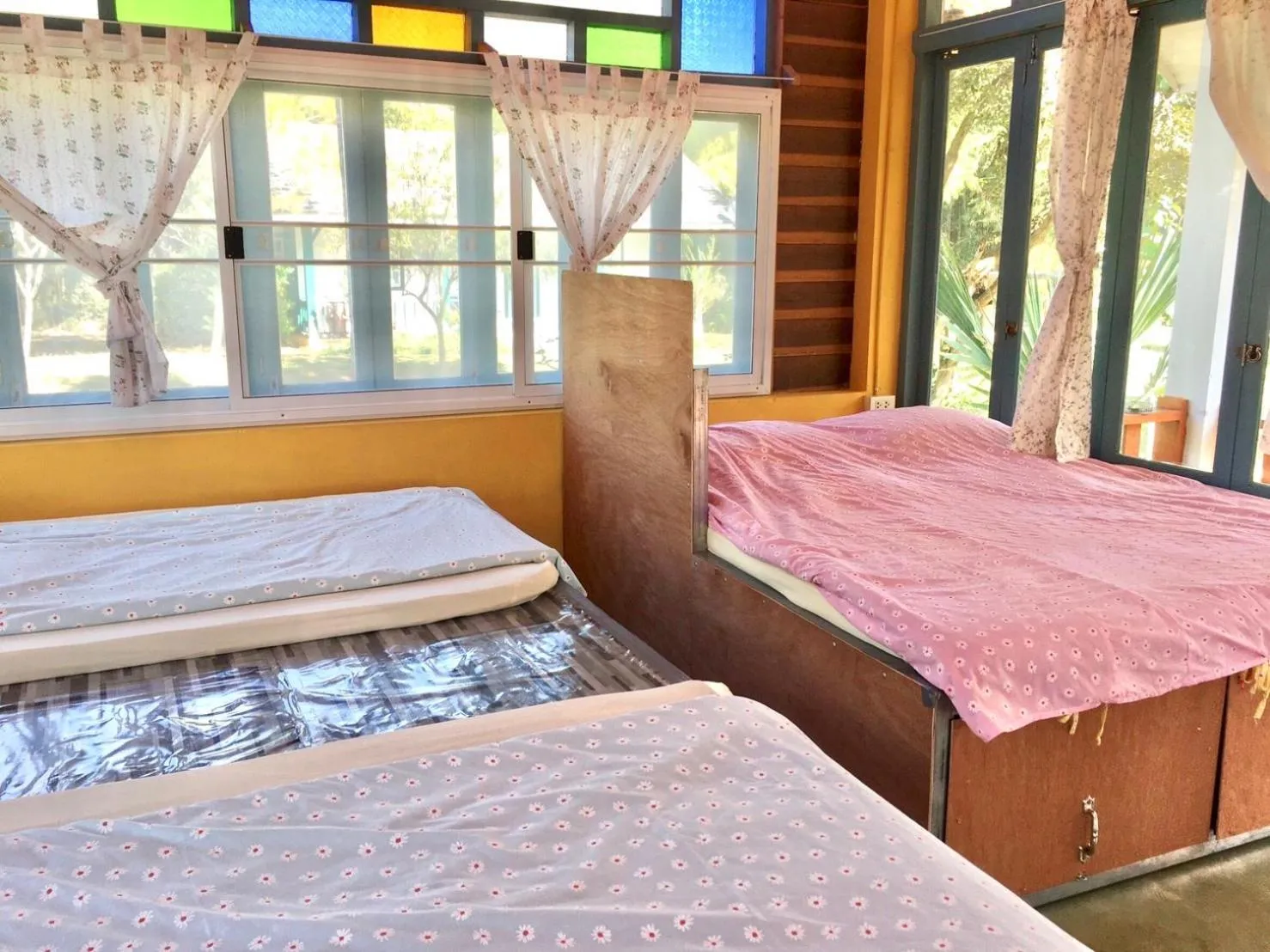 Property building, Bed in Pai Flora Resort