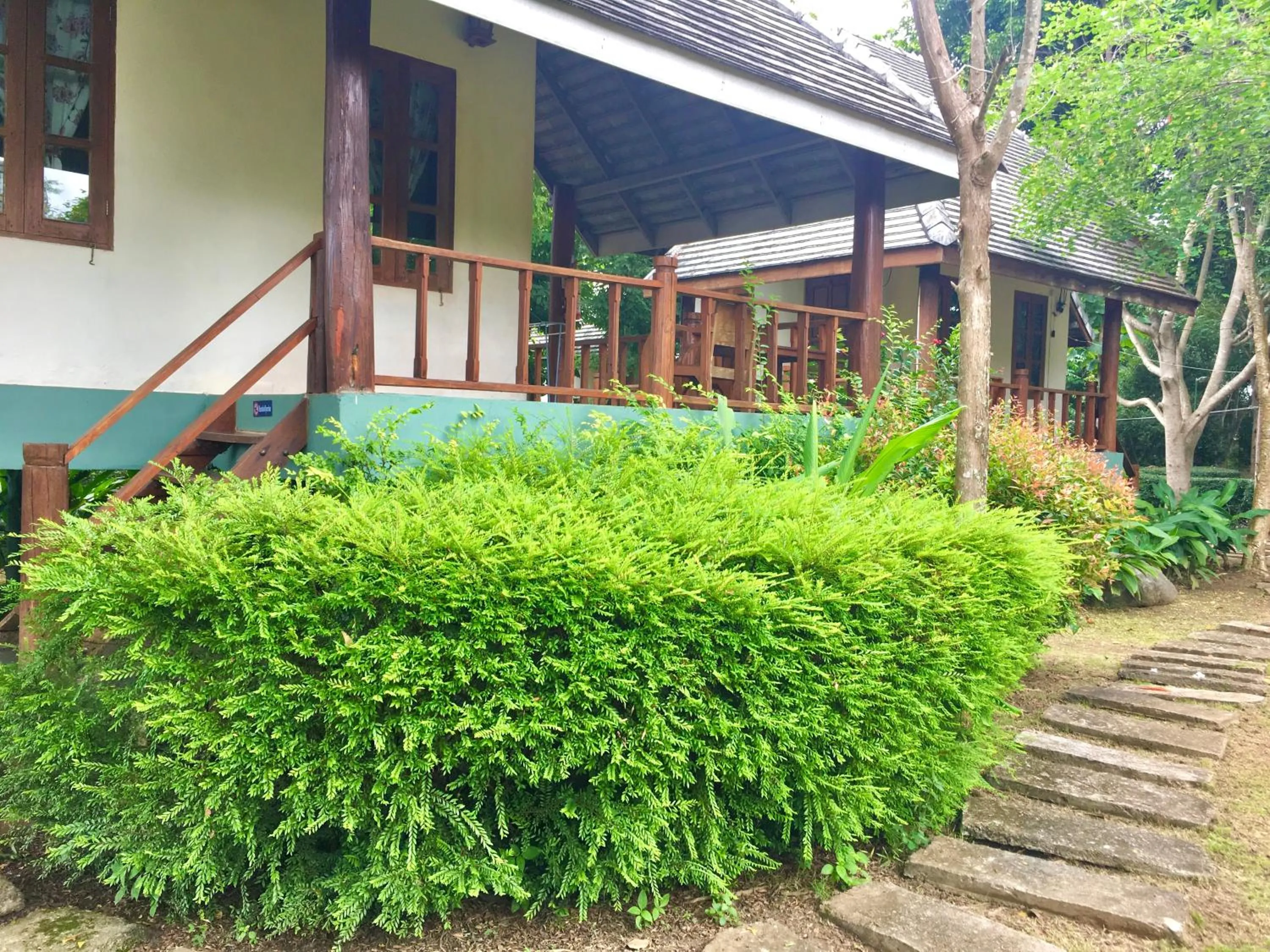 Property building in Pai Flora Resort