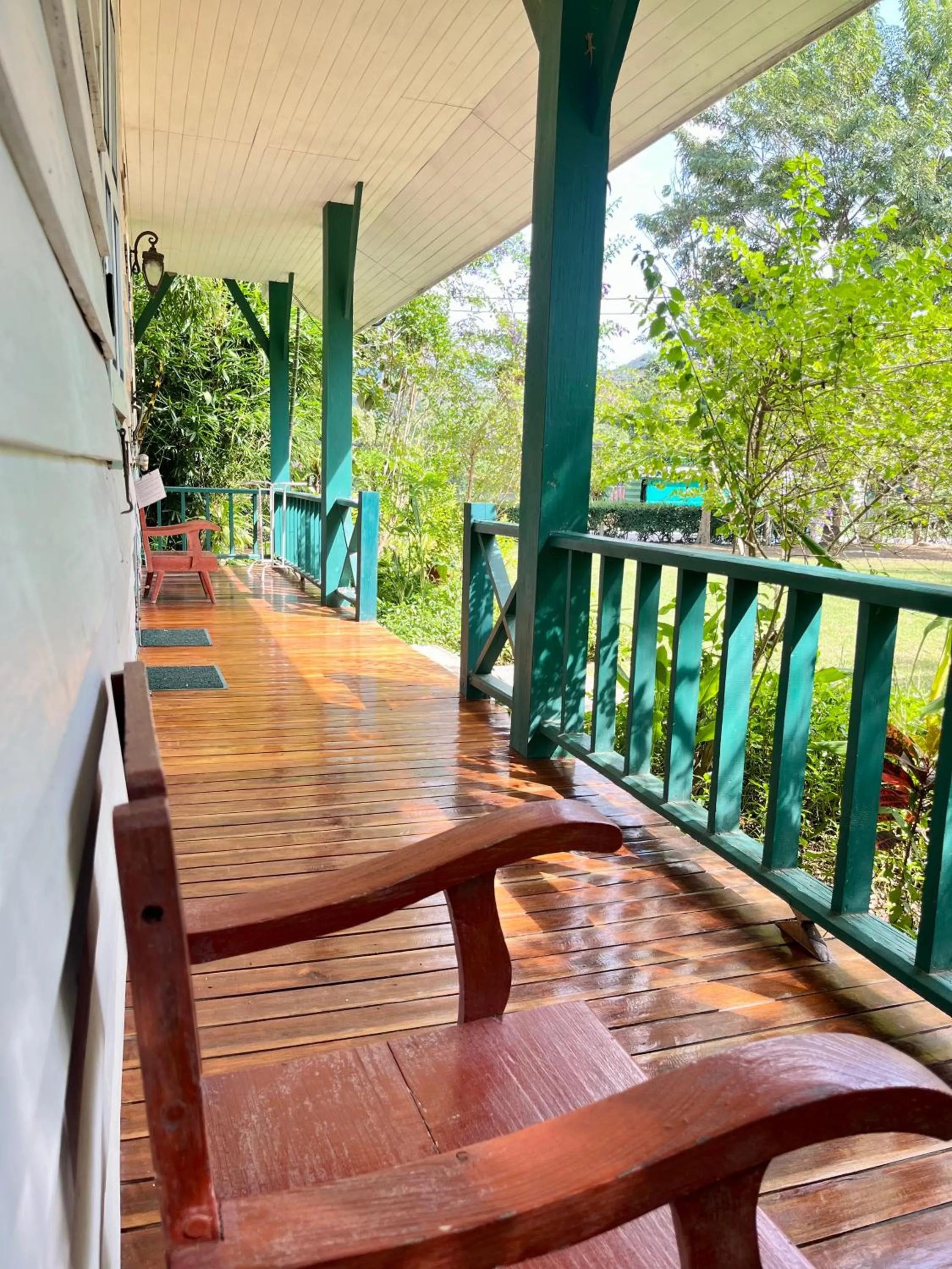 Balcony/Terrace in Pai Flora Resort