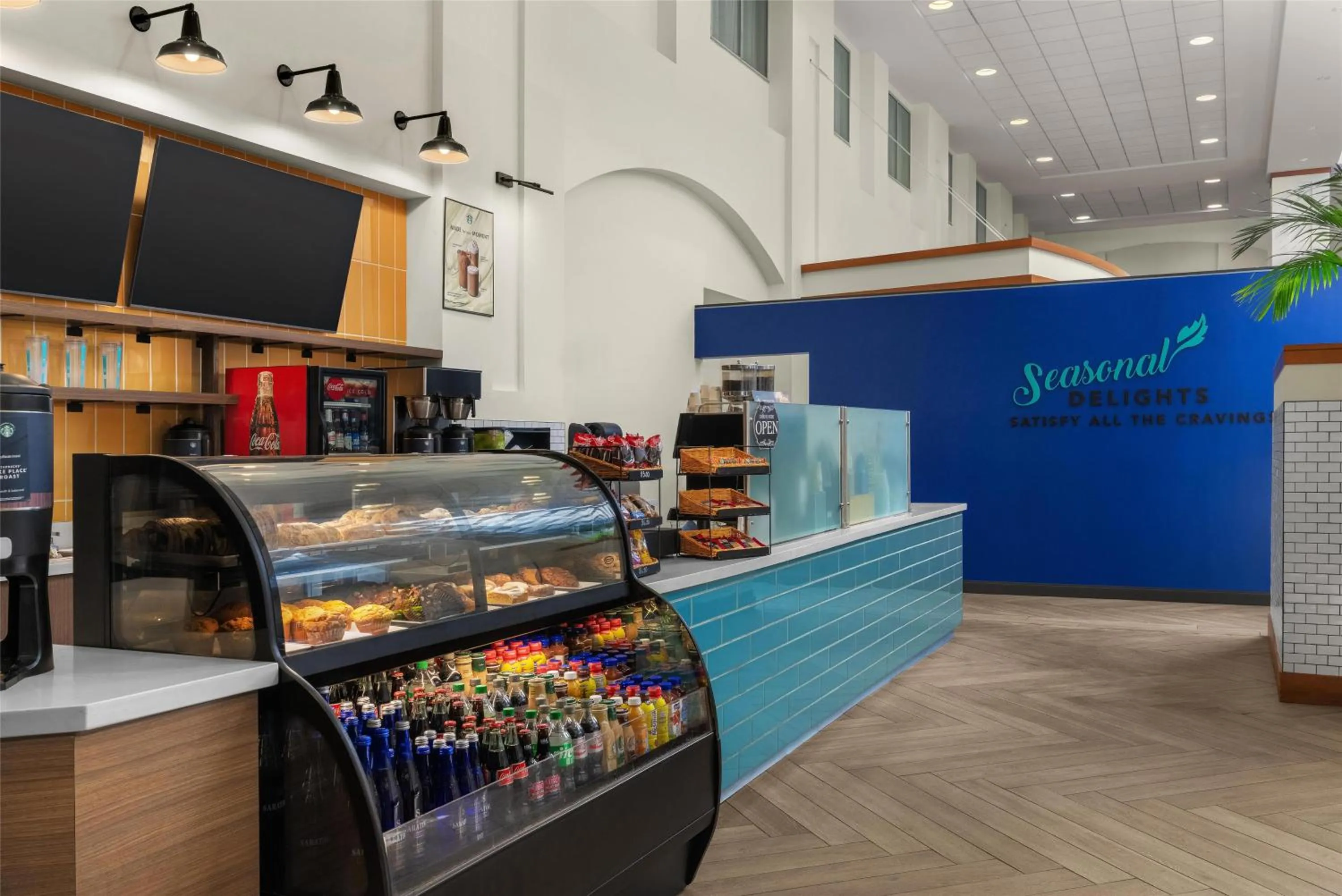 Restaurant/places to eat in Embassy Suites Boston at Logan Airport