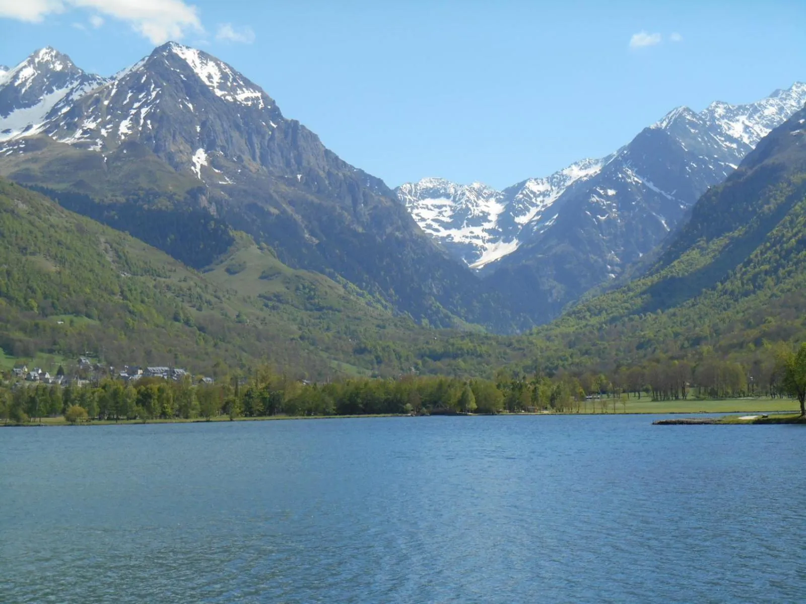Natural landscape in Hôtel du Val d'Aure