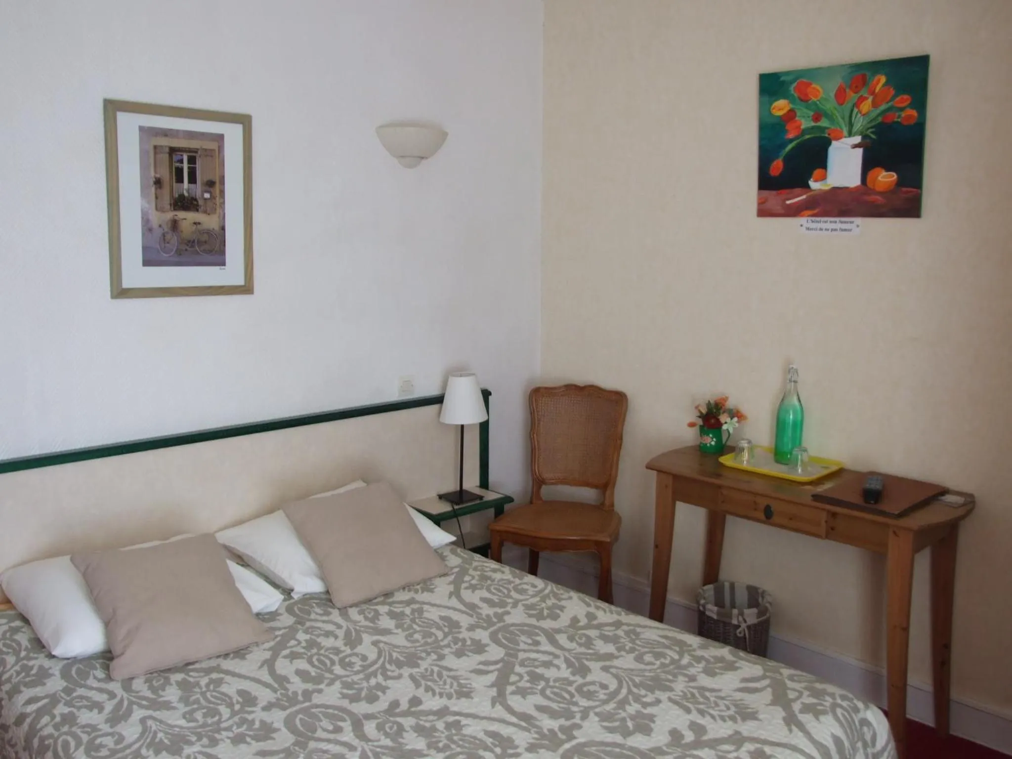 Photo of the whole room, Bed in Hôtel du Val d'Aure