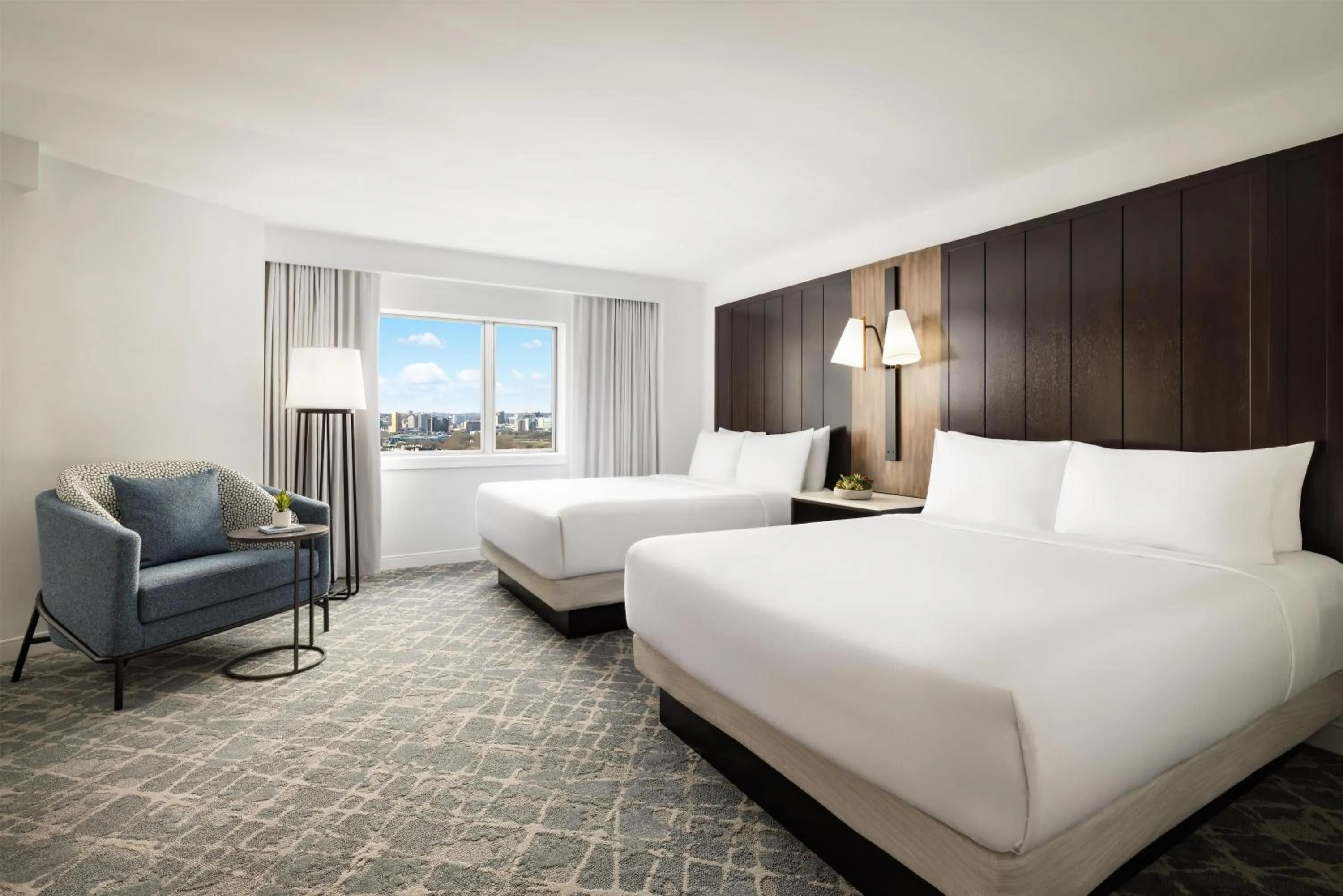 View (from property/room), Bed in Hilton Boston Back Bay