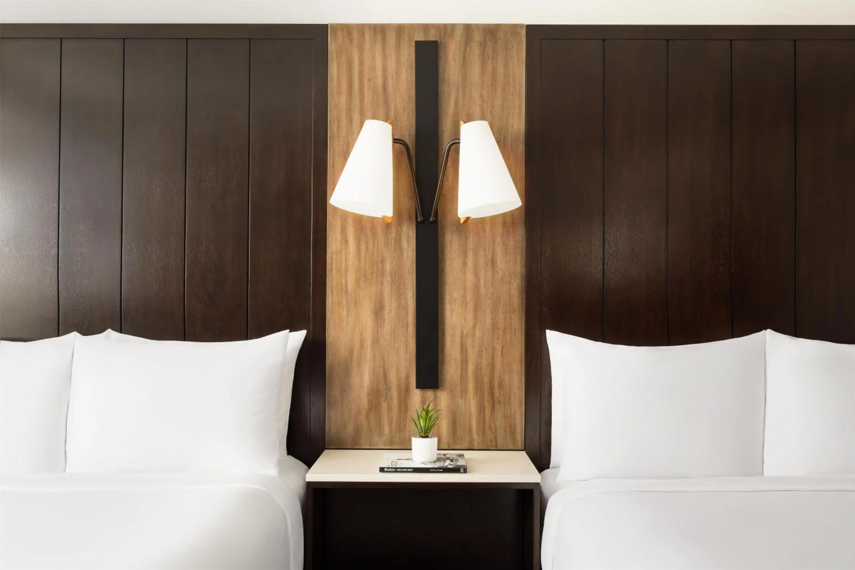 Bed in Hilton Boston Back Bay