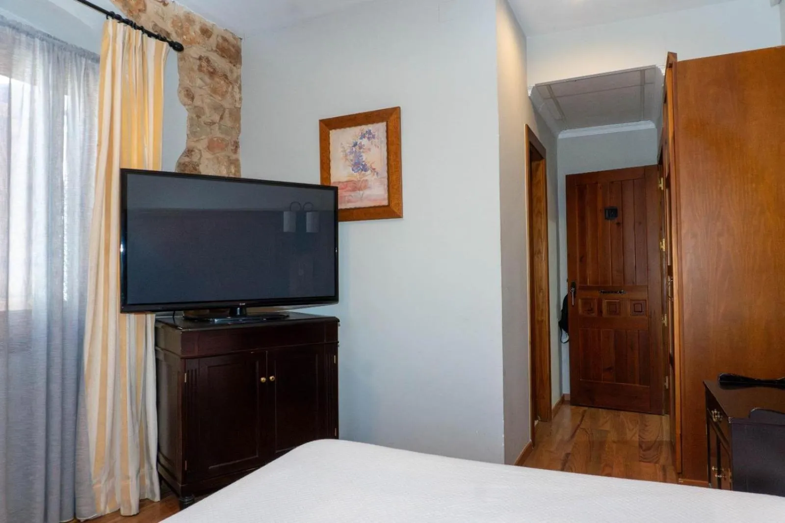 Bed in Hotel Restaurante Setos