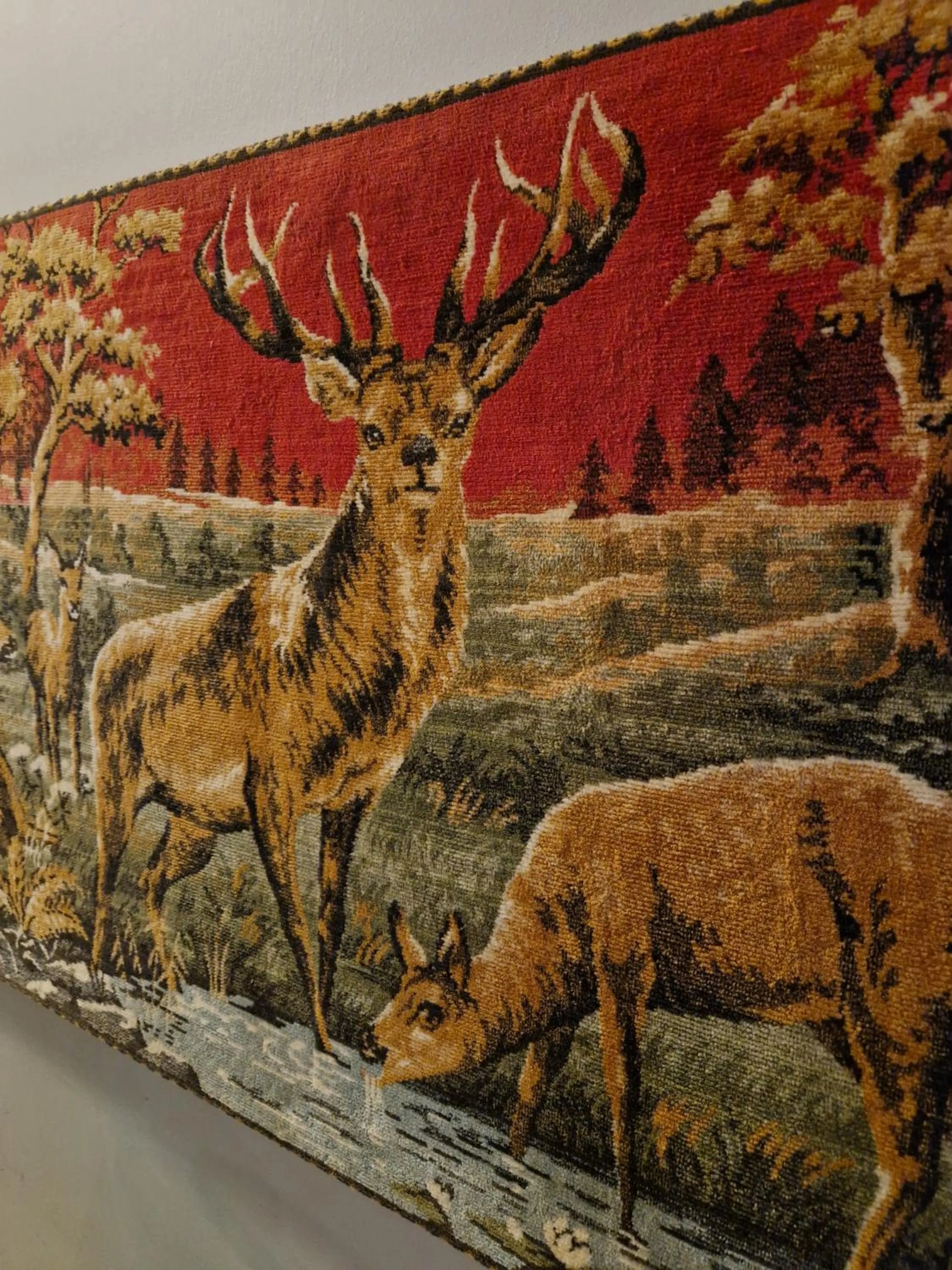 Decorative detail in Tehúsið Hostel