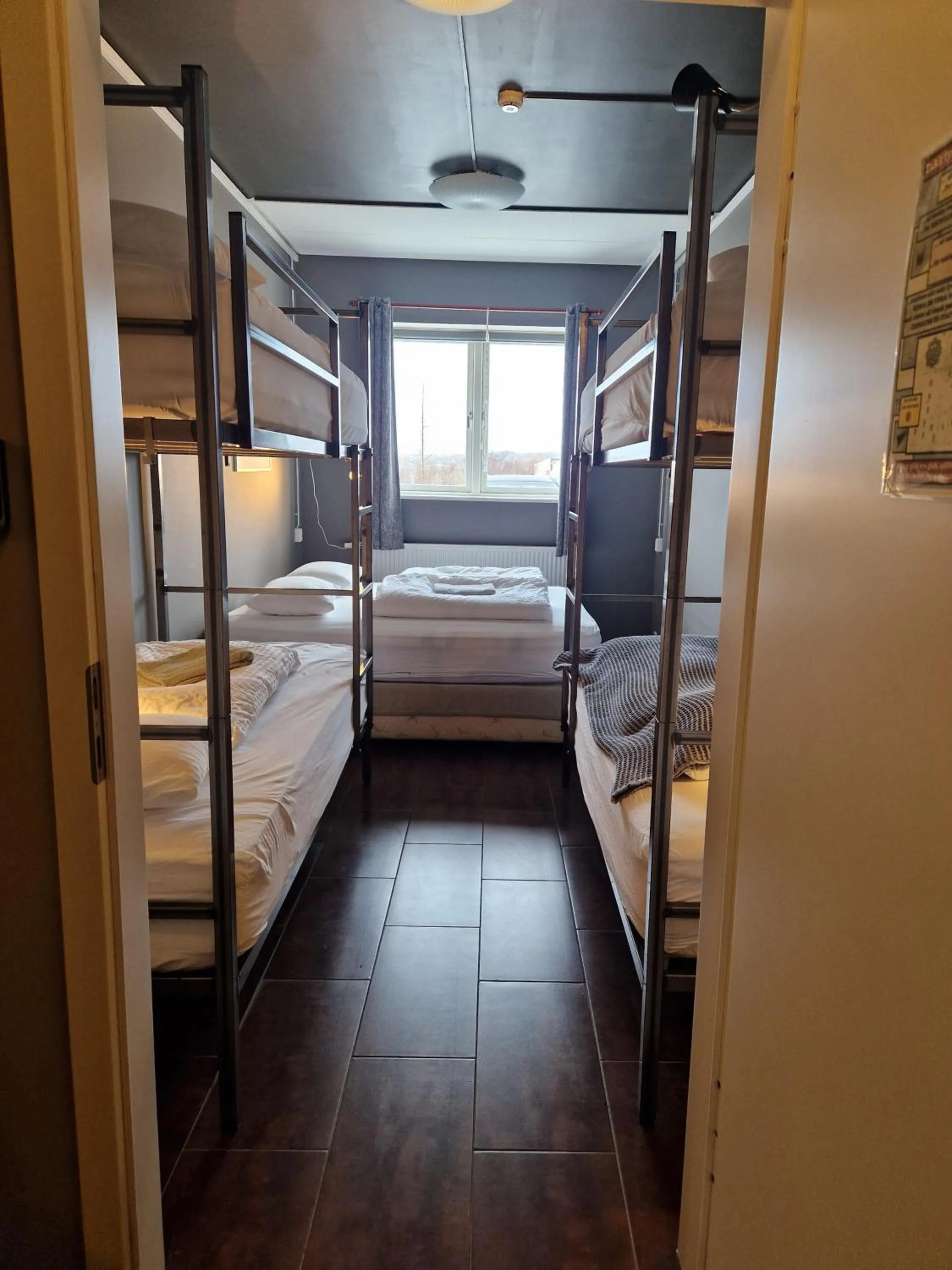 Bed in Tehúsið Hostel