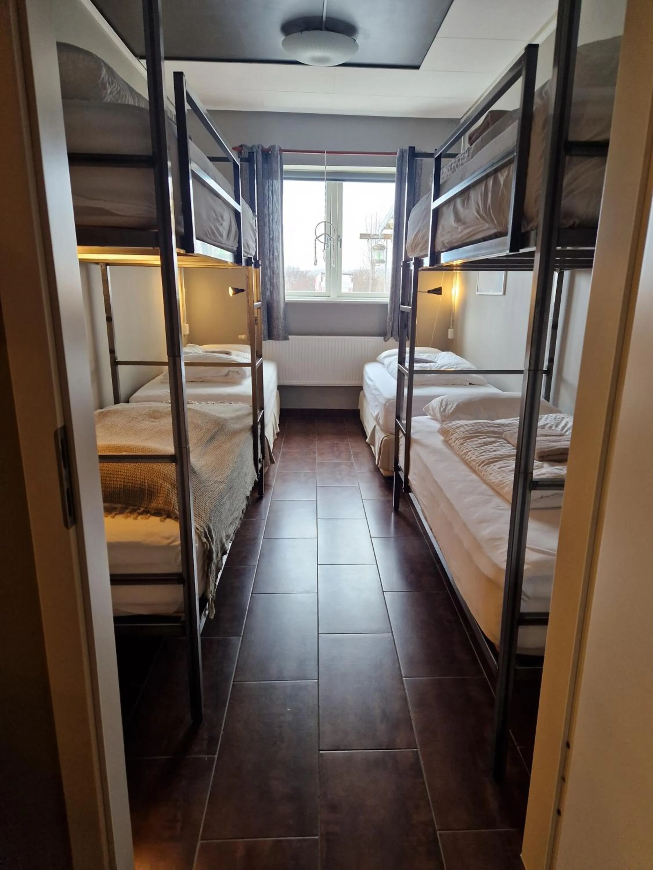 Bed in Tehúsið Hostel