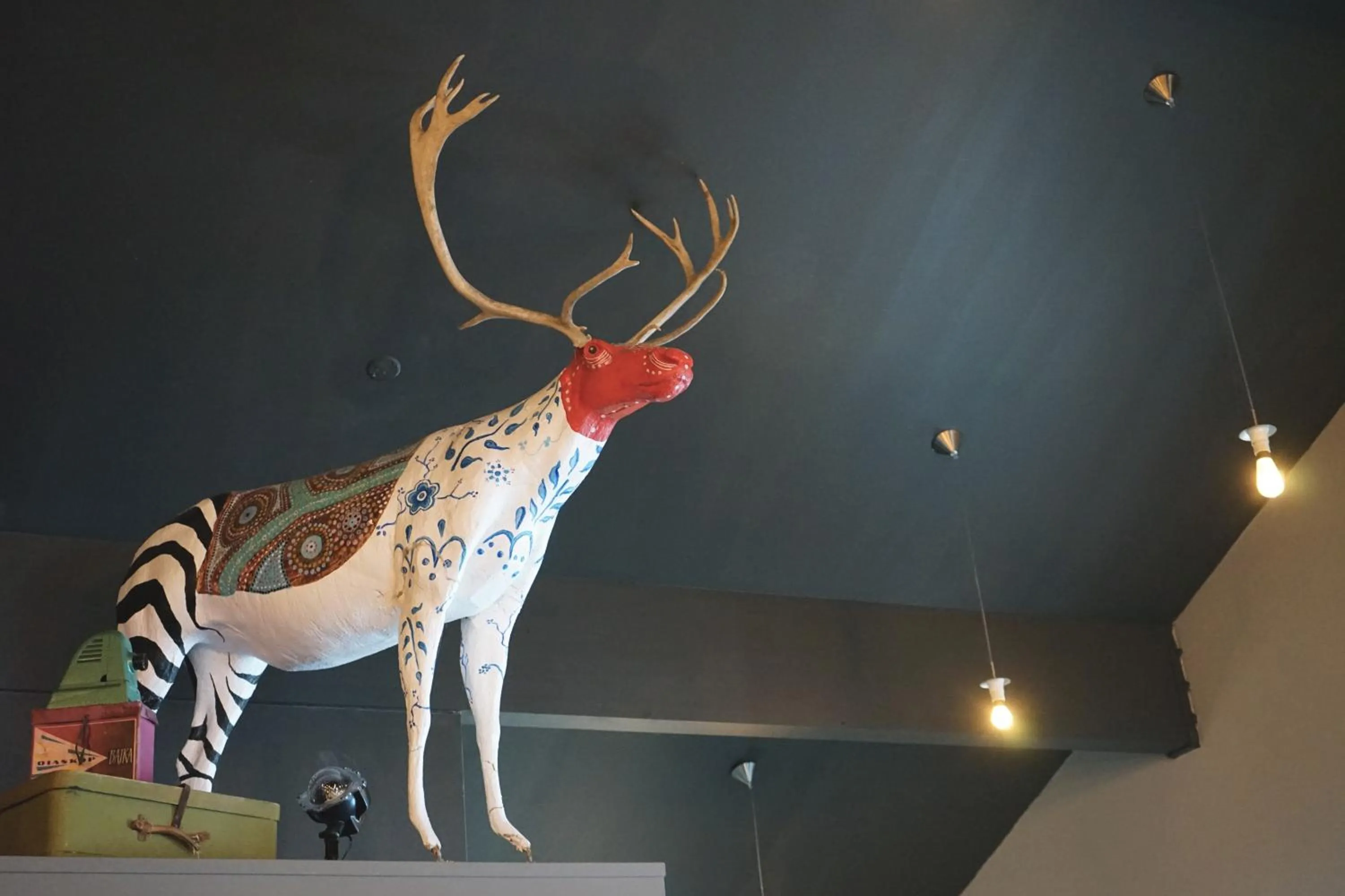 Lounge or bar in Tehúsið Hostel