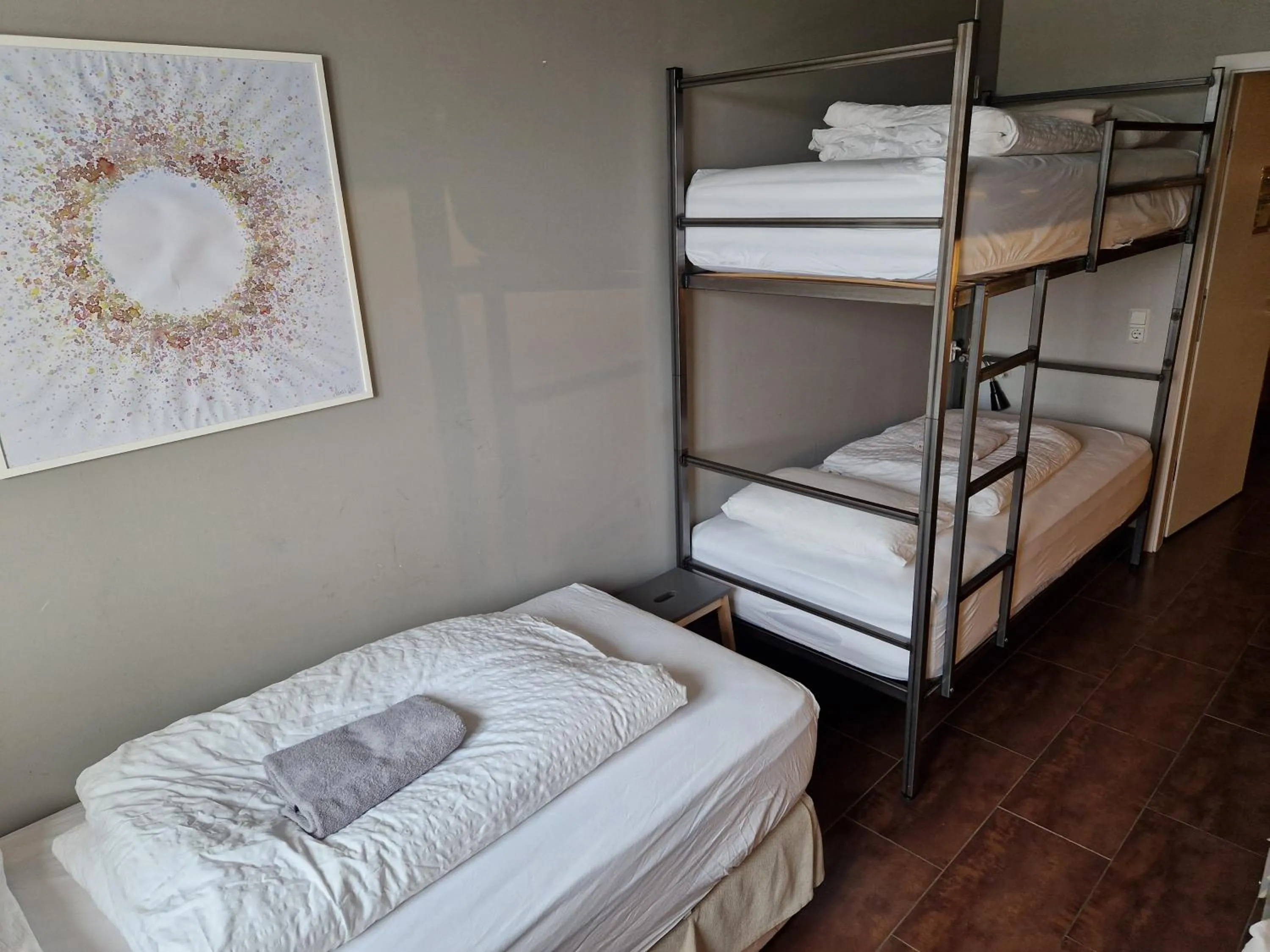 Bed in Tehúsið Hostel