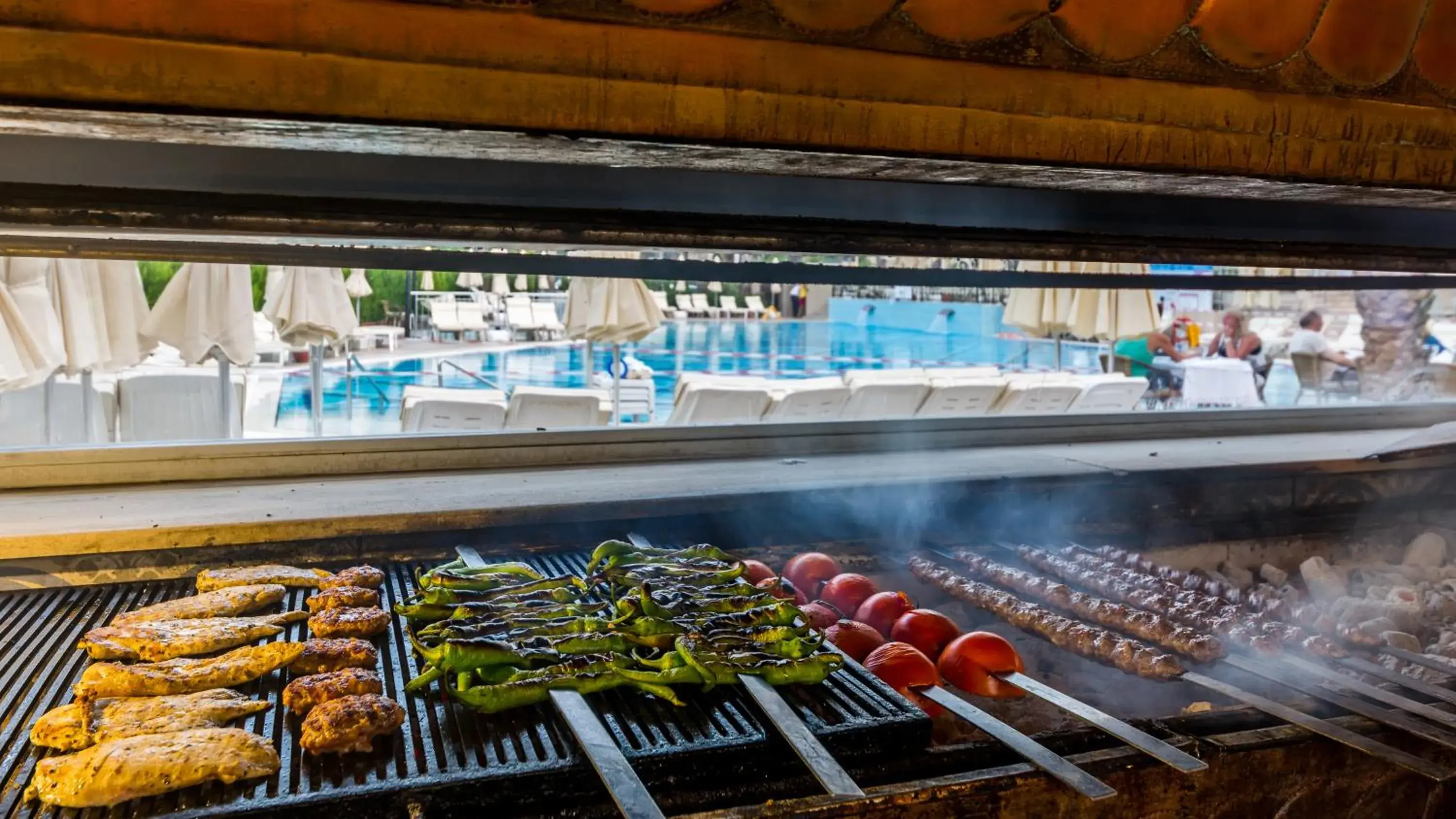 Food close-up in Hotel Aqua Food close-up in Hotel Aqua