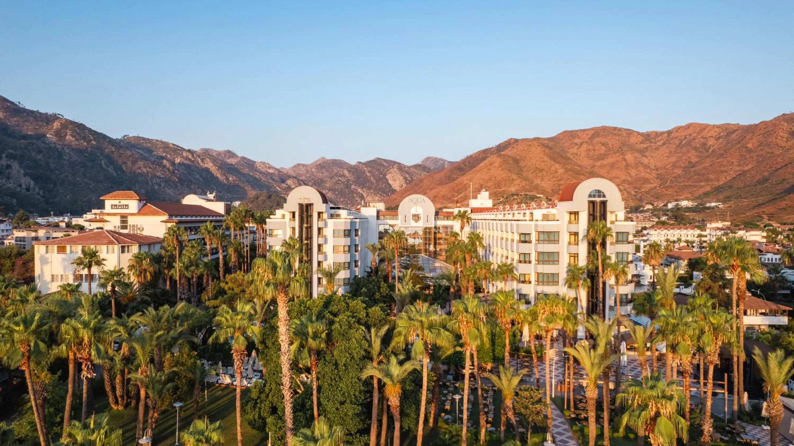 Natural landscape in Hotel Aqua