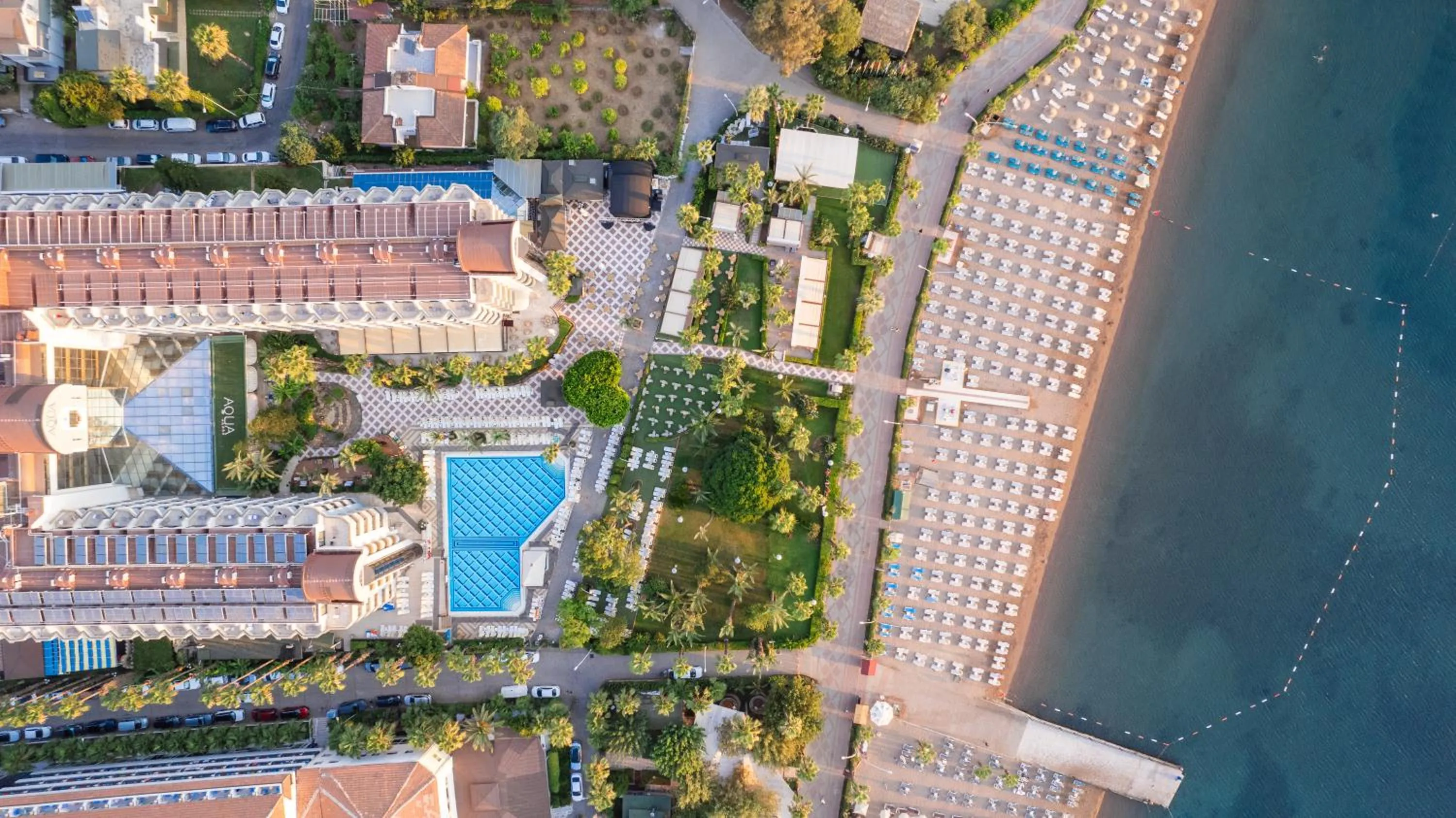 Bird's eye view in Hotel Aqua