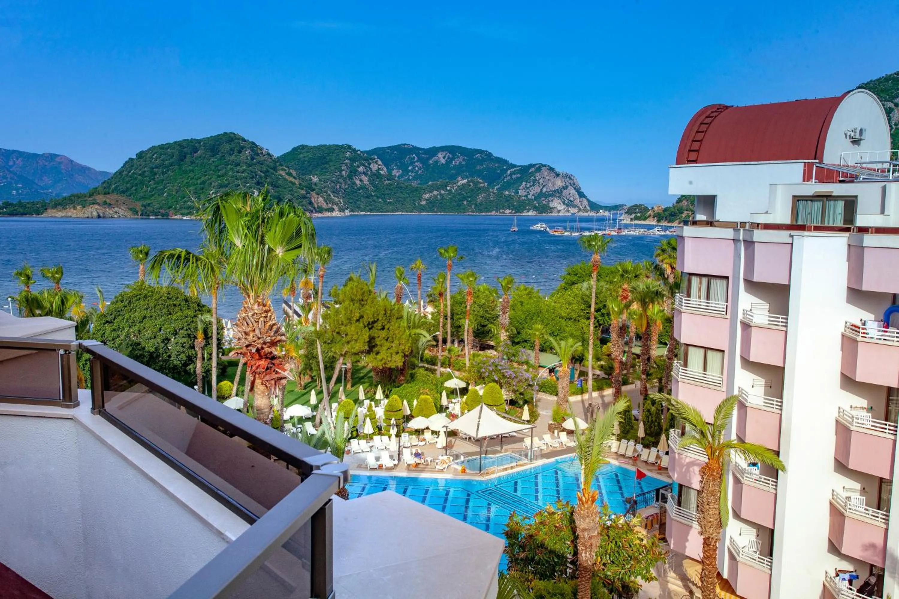 Natural landscape in Hotel Aqua