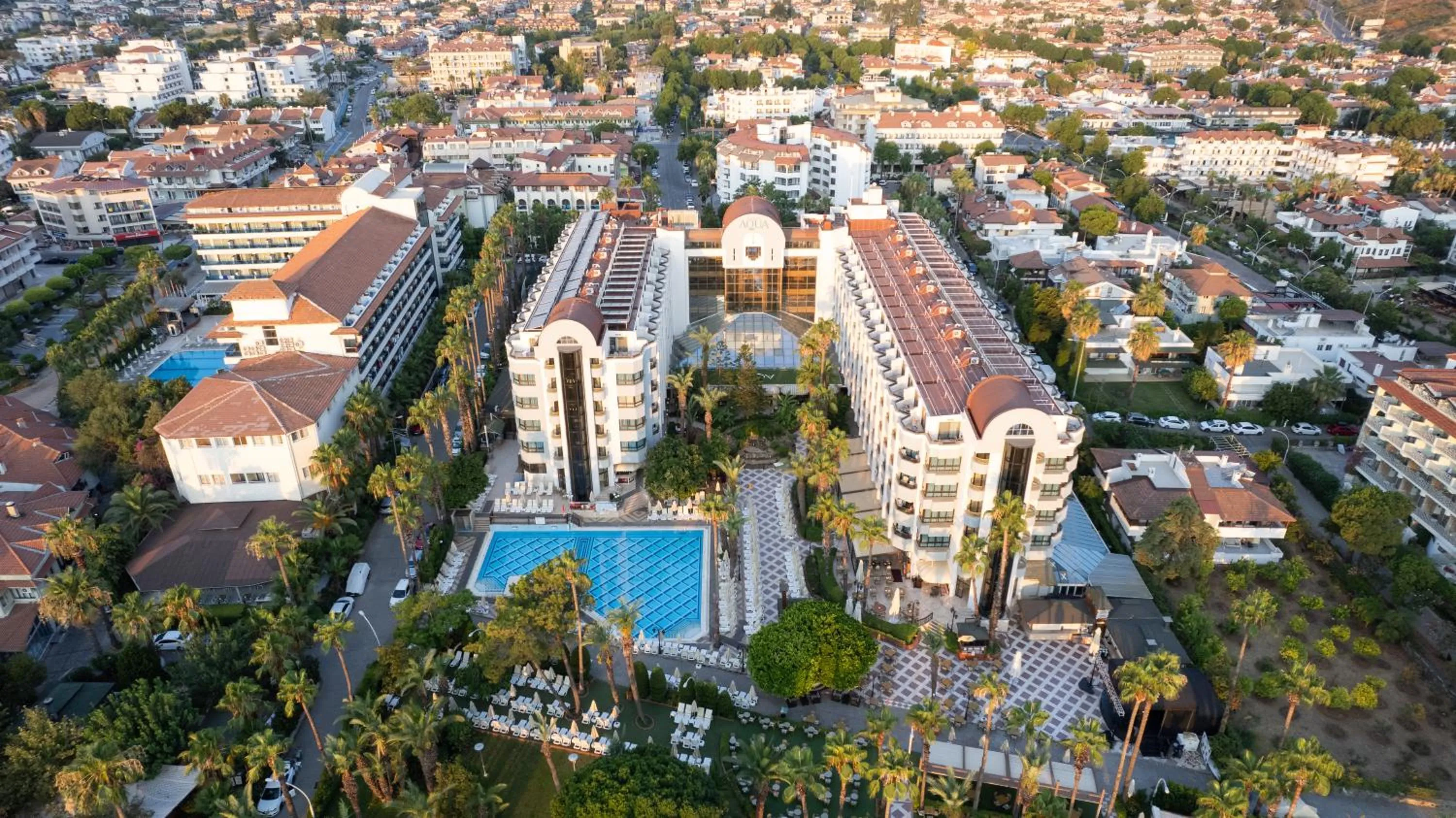Bird's eye view in Hotel Aqua