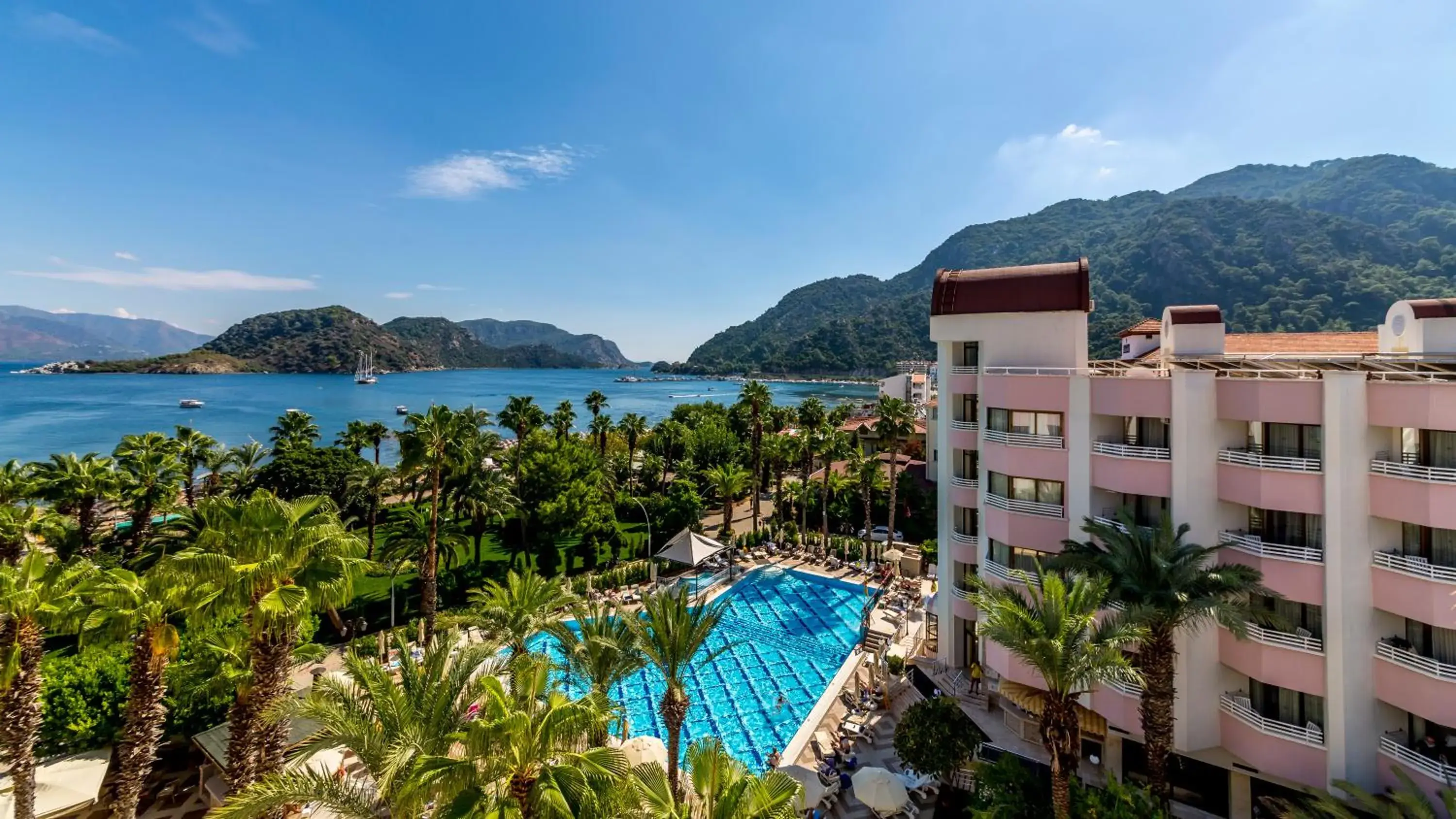 Garden view in Hotel Aqua Garden view in Hotel Aqua