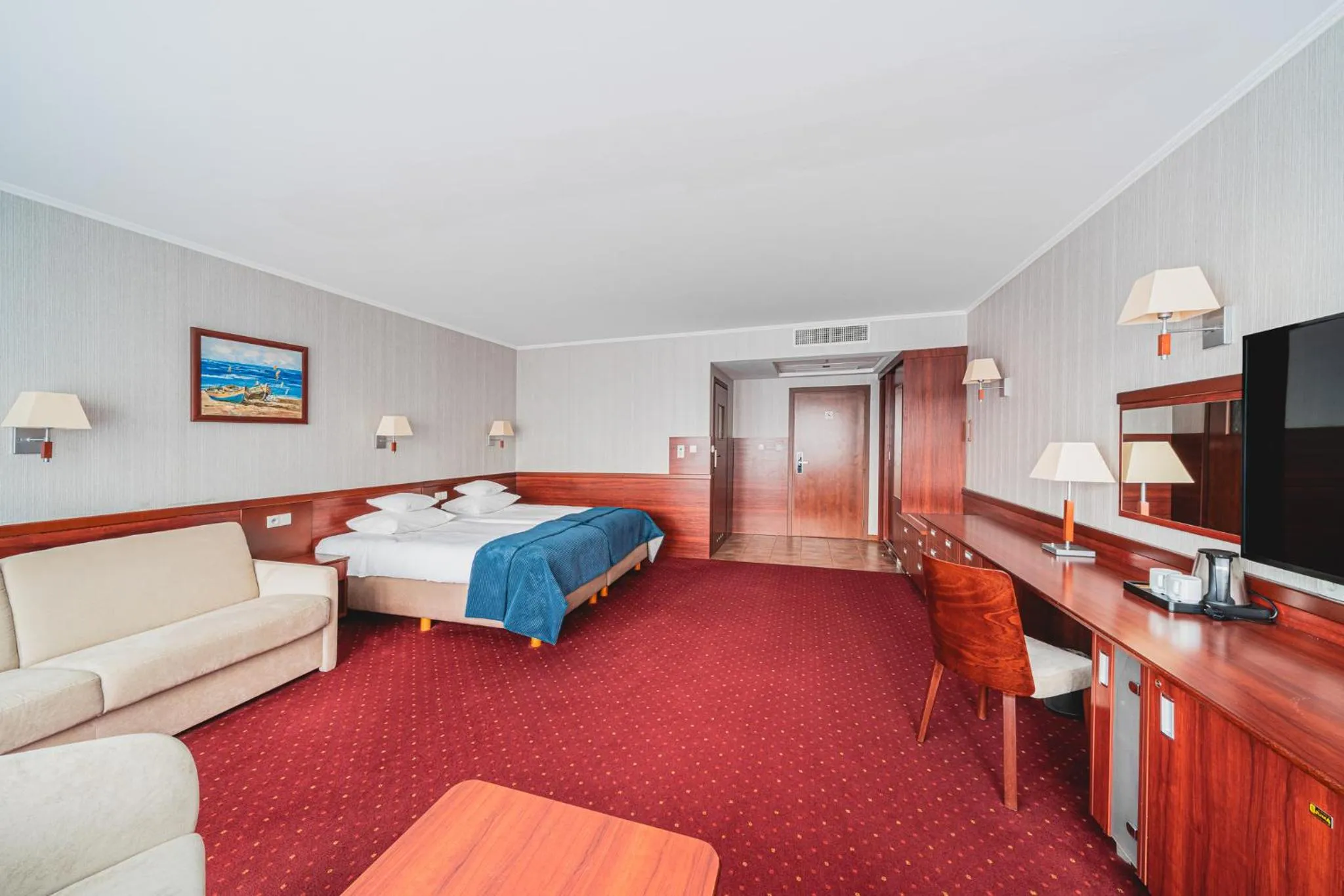 Bed in Hotel Lidia Spa & Wellness