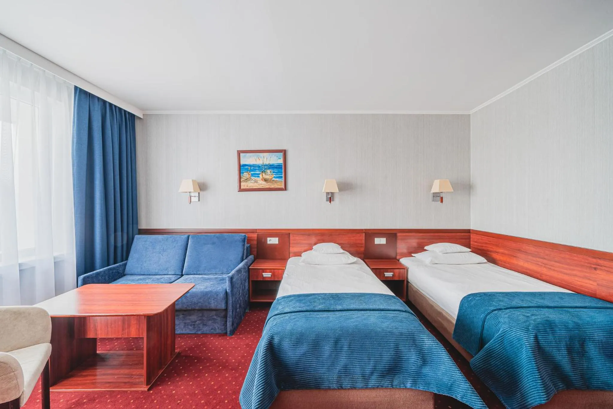 Bed in Hotel Lidia Spa & Wellness