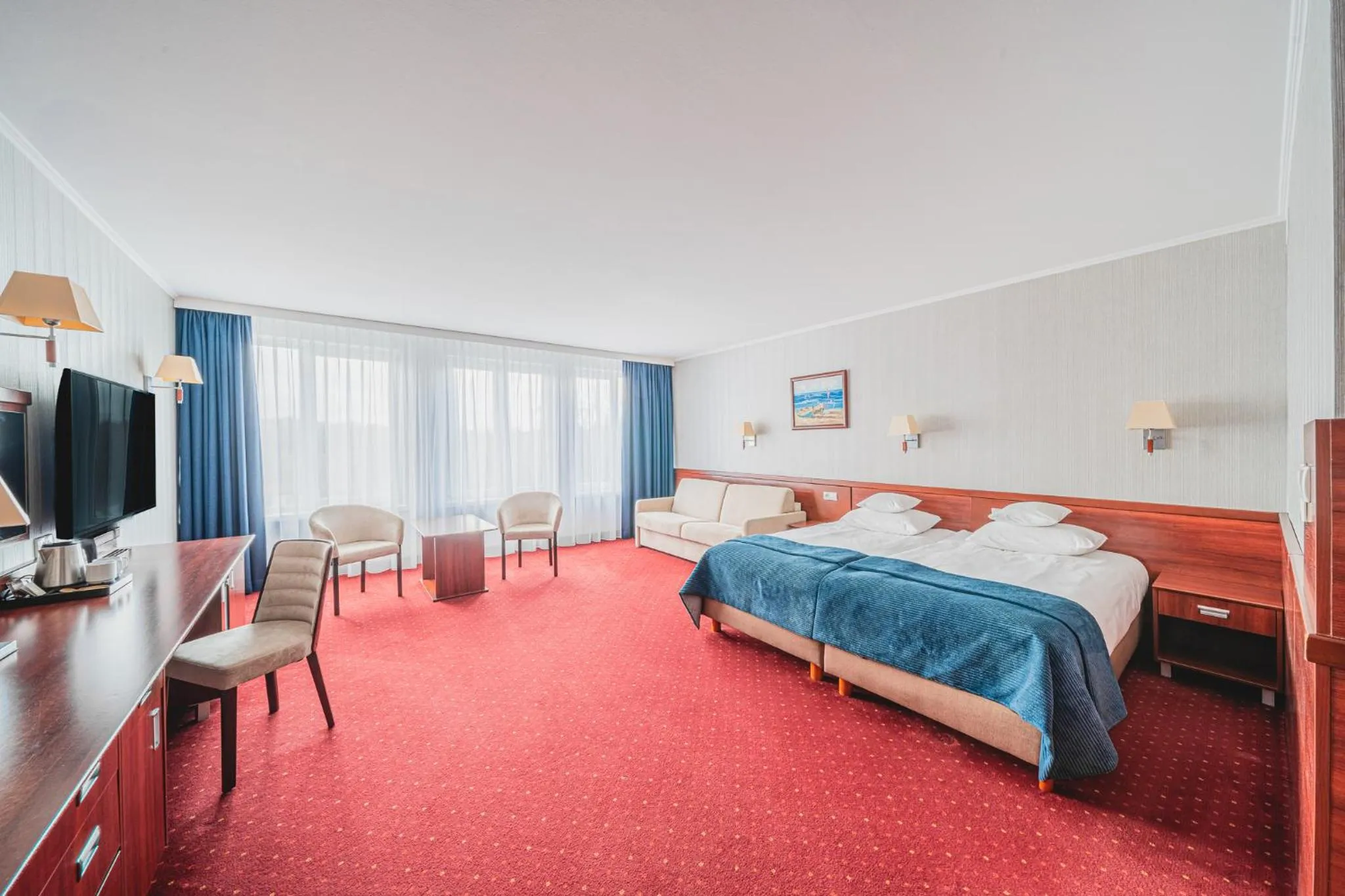 Bed in Hotel Lidia Spa & Wellness