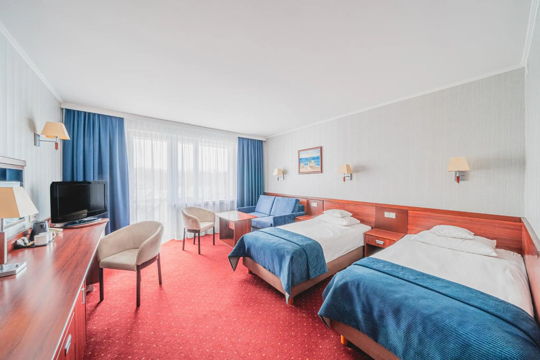 Bed in Hotel Lidia Spa & Wellness