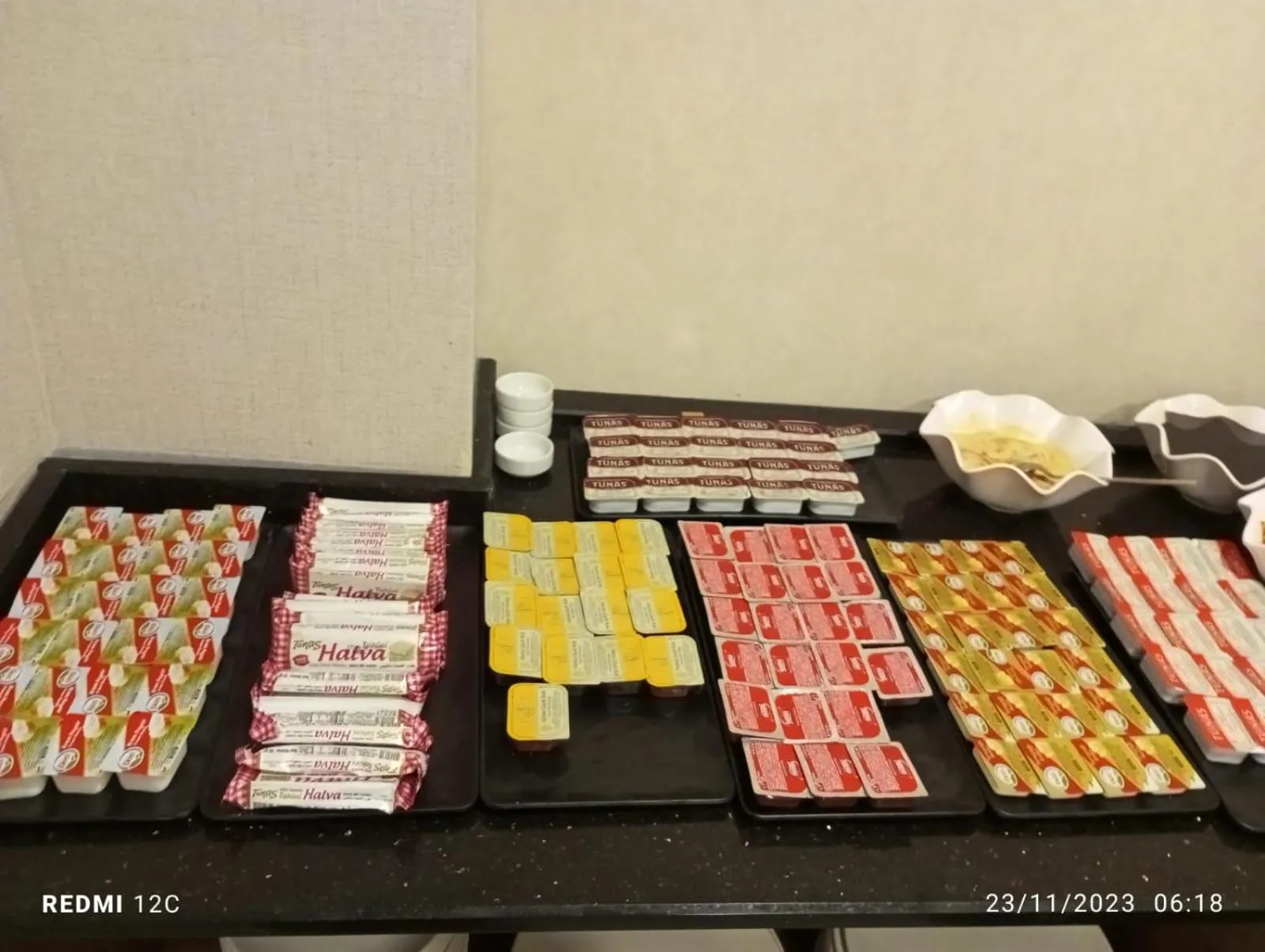 Buffet breakfast in Ugurlu Hotel